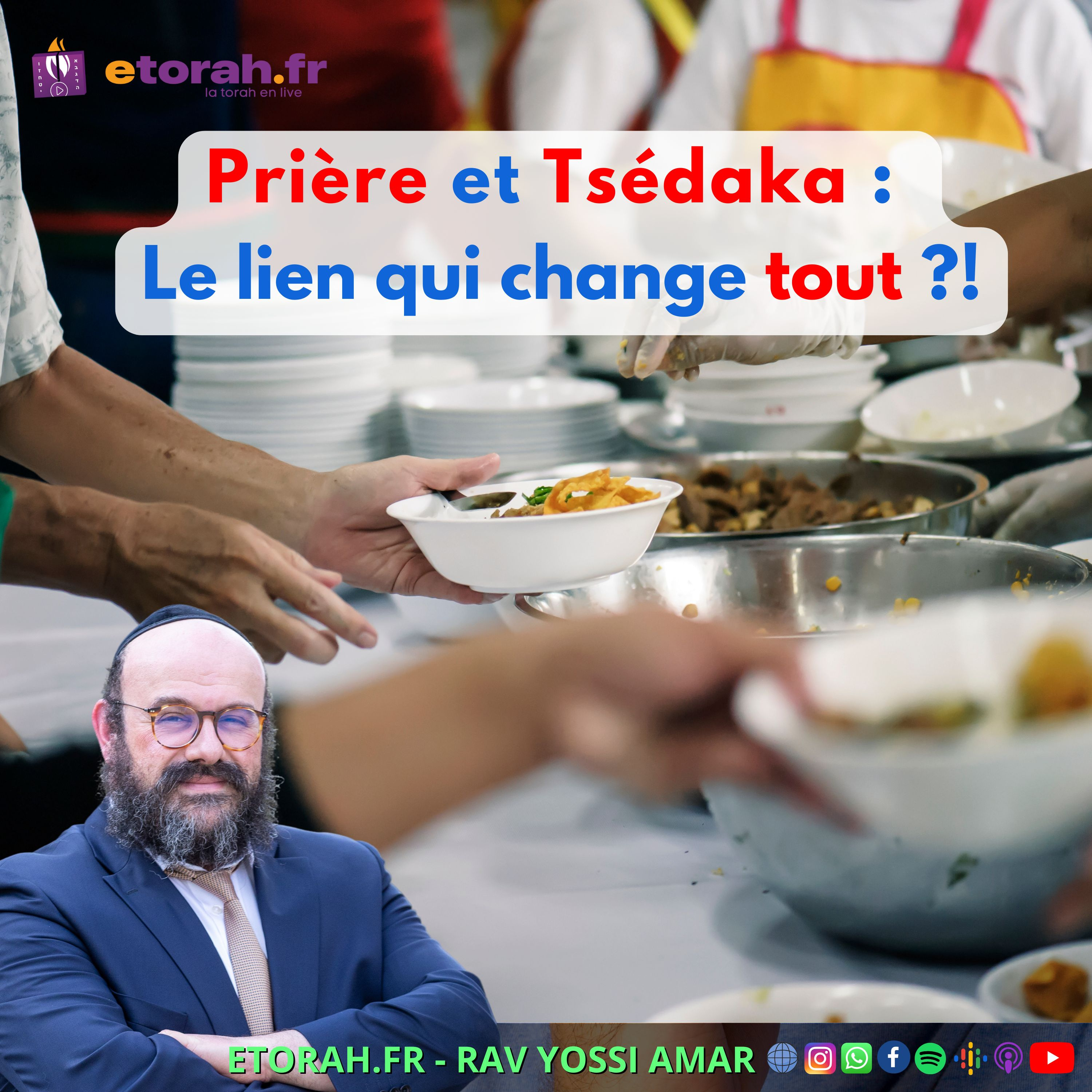 Iguérèt HaKodech Ch. 8 #1: Prière et Tsédaka : Réclamation ou acte de générosité ? episode artwork