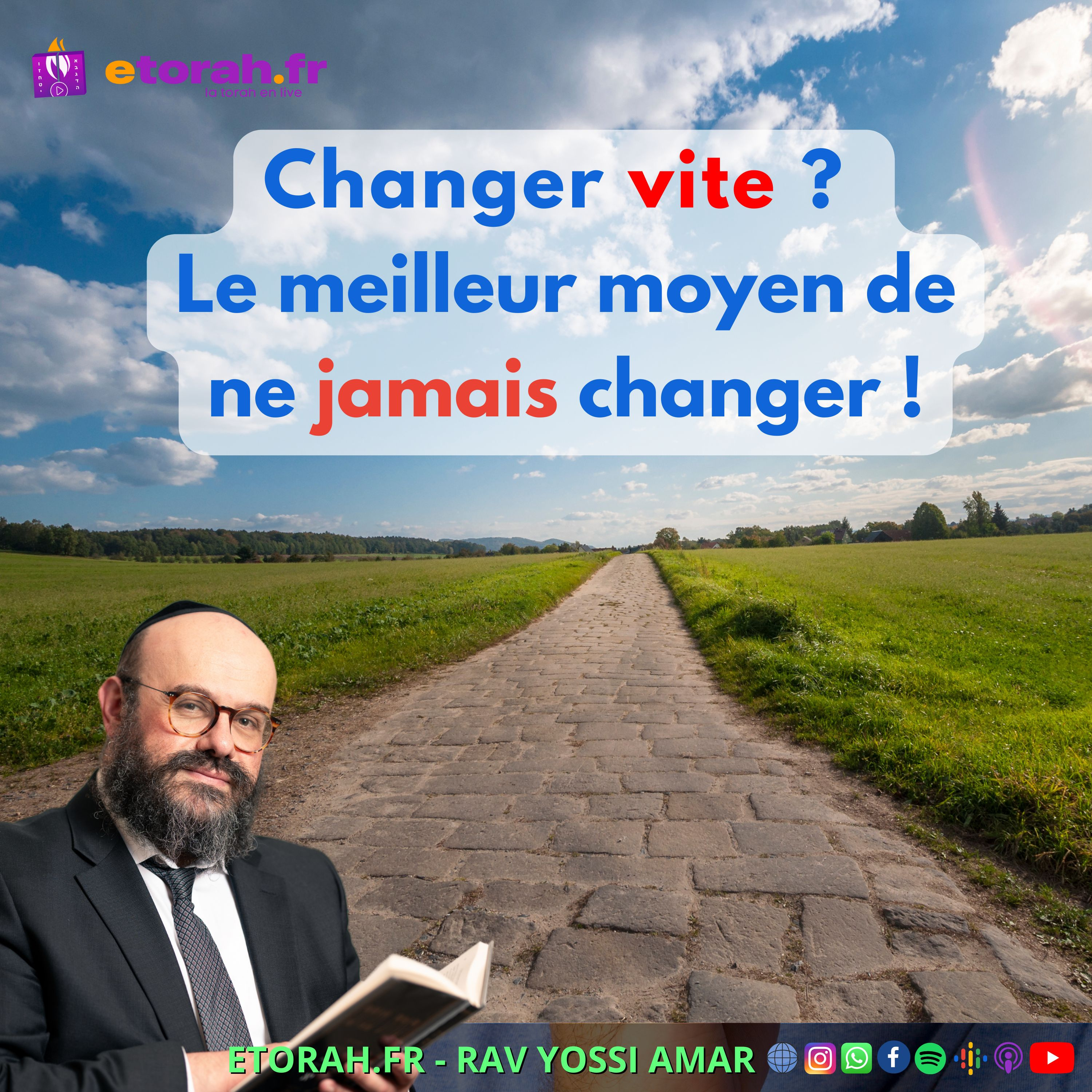 Ekev - 20 Av : 40 jours pour changer : pourquoi le “tout, tout de suite” vous empêche de réussir ? episode artwork