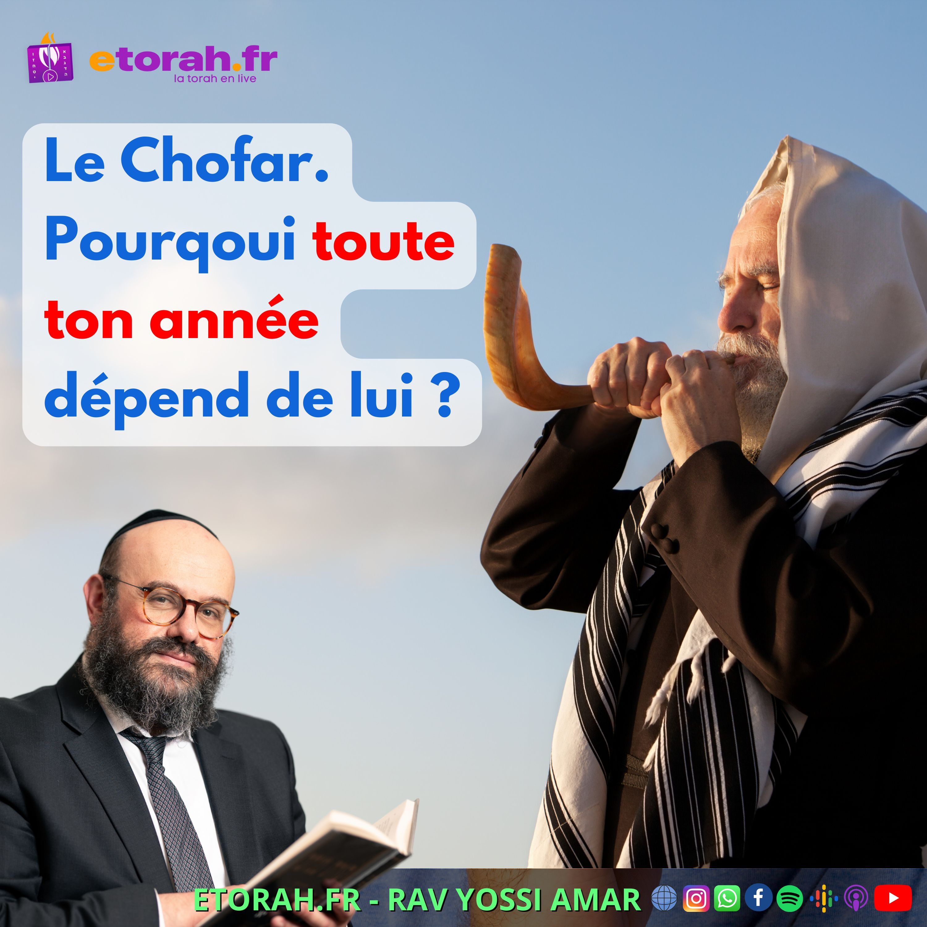 Roch Hachana: Et si le Chofar révélait… que tu étais déjà connecté ? Le moment qui façonne ton année ! episode artwork