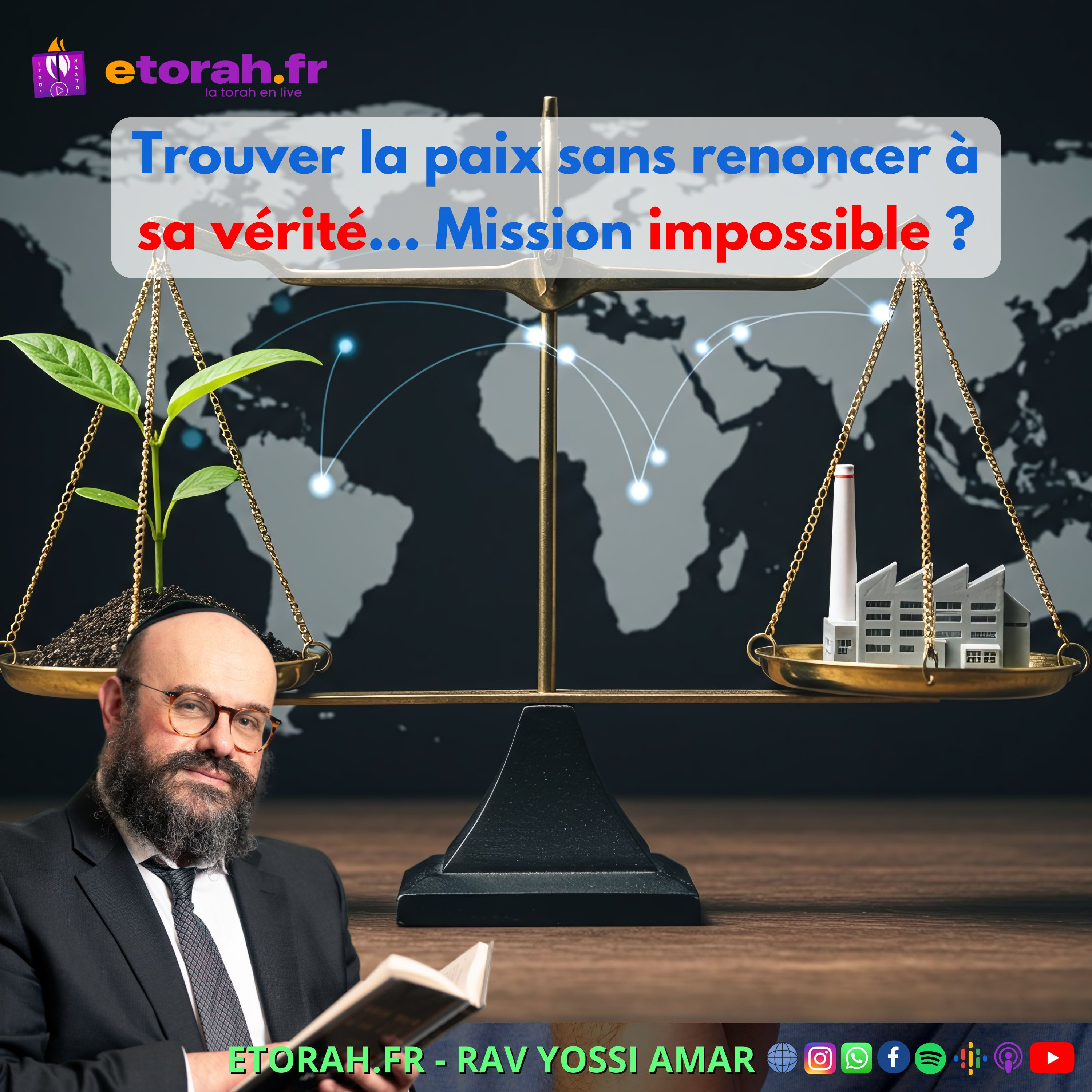 Iguérèt HaKodech Ch. 12 #1: Trouver la paix sans renoncer à sa vérité : mission impossible ? episode artwork