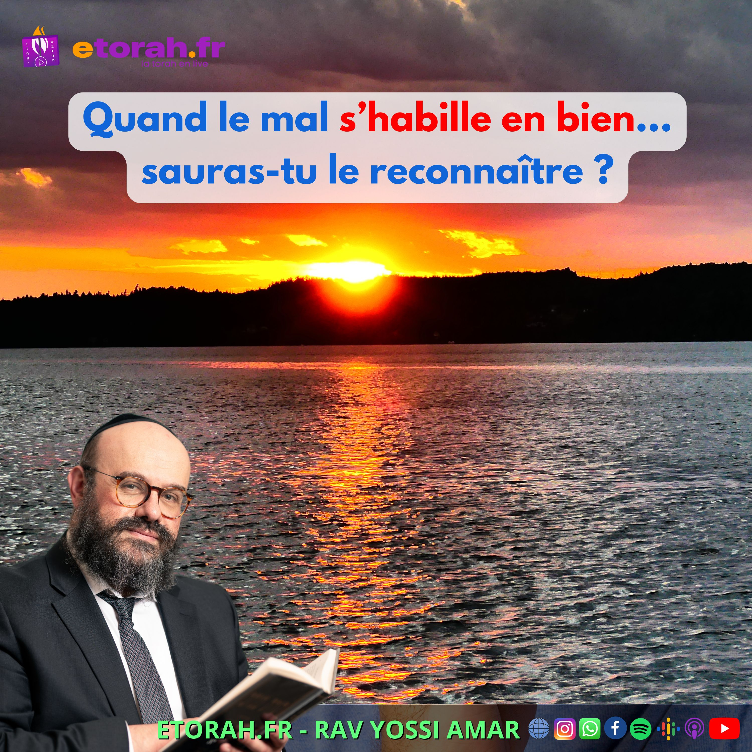 Iguérèt HaKodech Ch. 12 #2: Quand le bien et le mal se ressemblent… comment choisir ? episode artwork