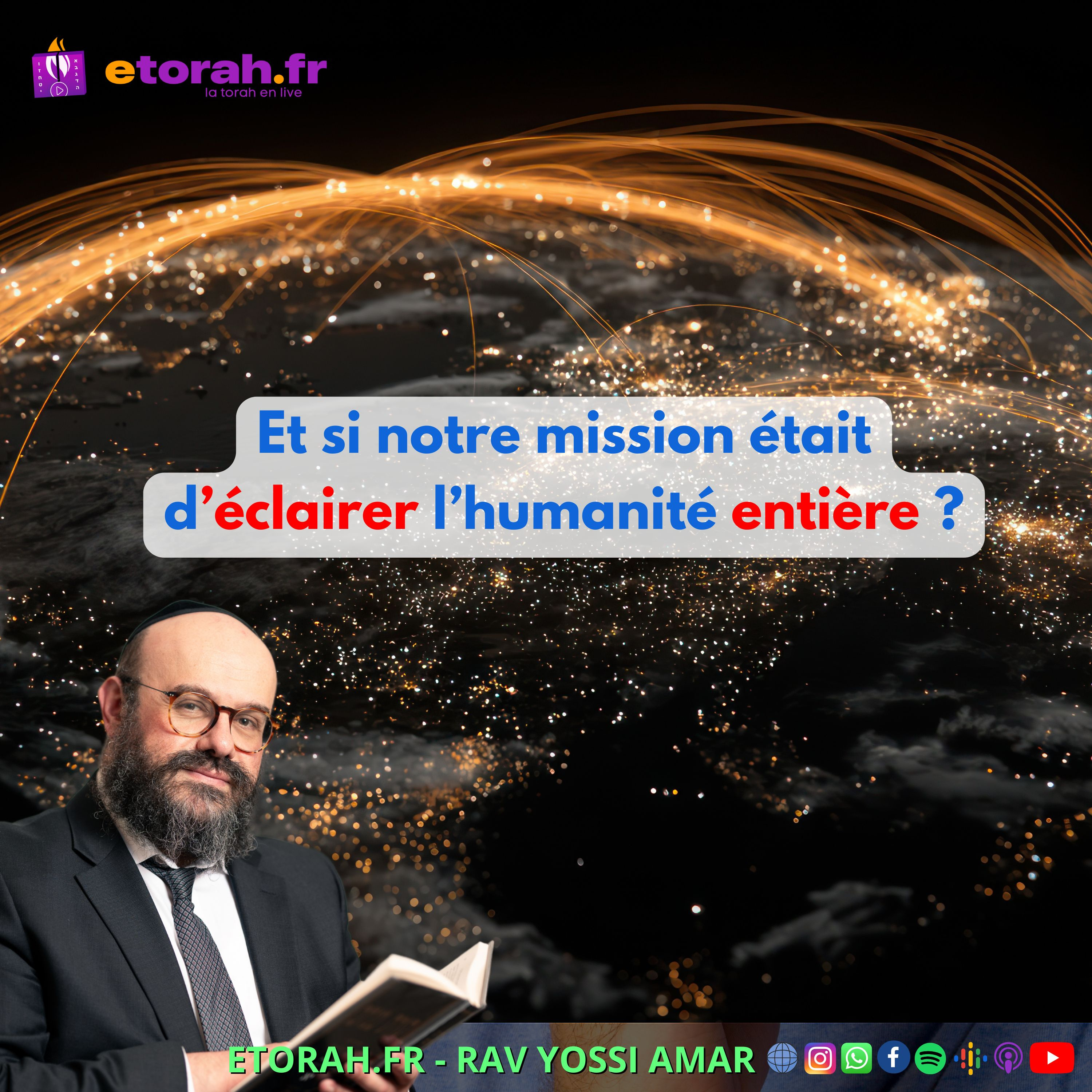 Haye Sarah: Le Judaïsme - un secret entre nous… ou un message pour le monde ? episode artwork