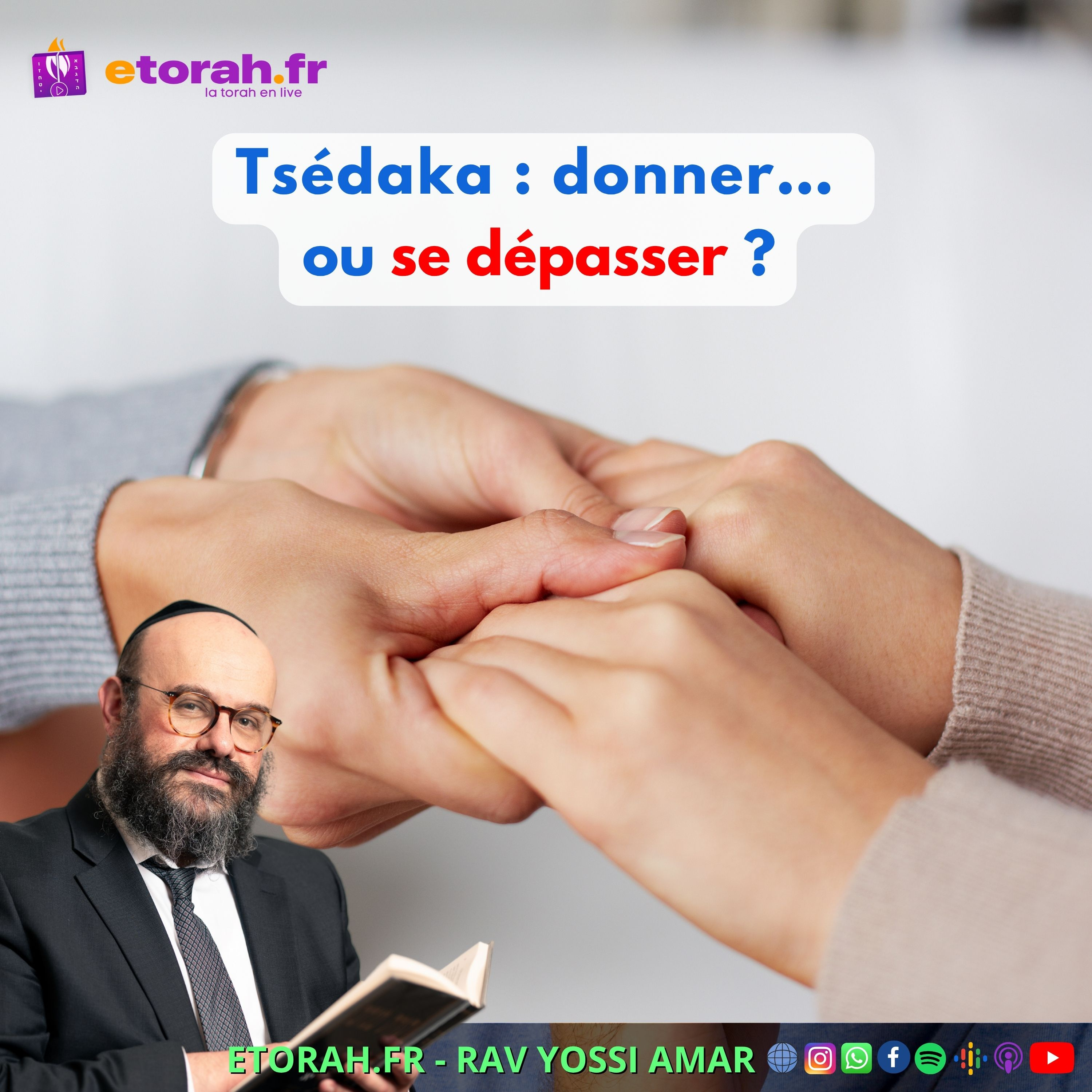 Iguérèt HaKodech Ch. 12 #3: Donner la Tsédaka quand c’est facile… ou quand cela demande un effort ? episode artwork