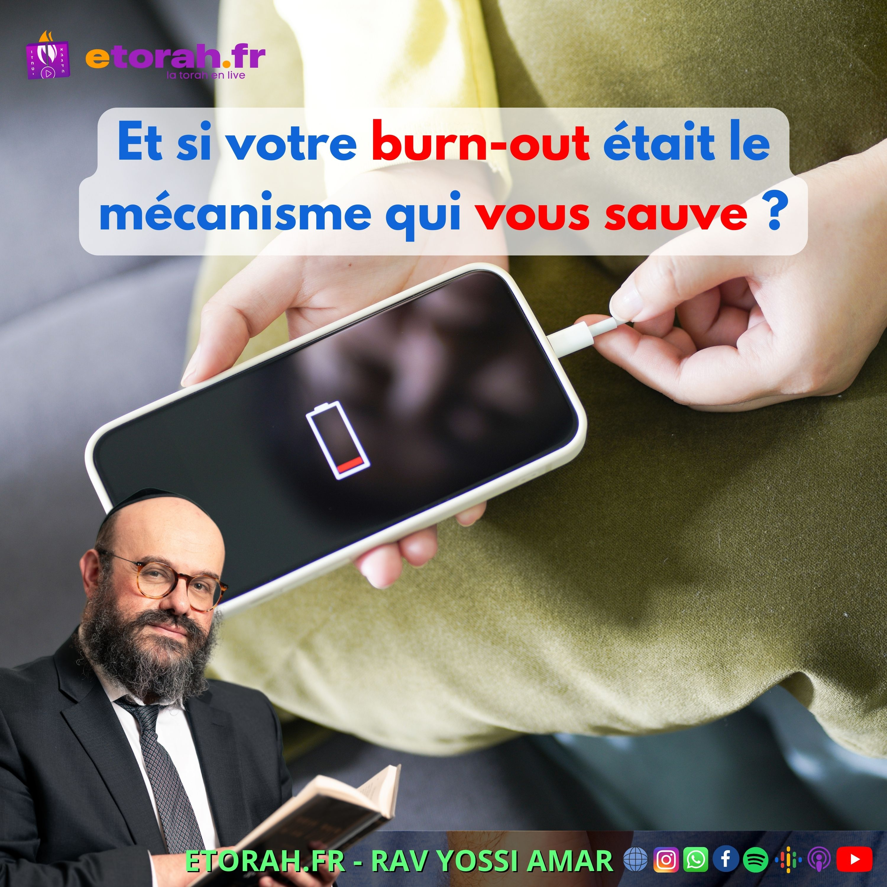 Iguérèt HaKodech Ch. 14: Et si votre burn-out était le mécanisme qui vous sauve ?
