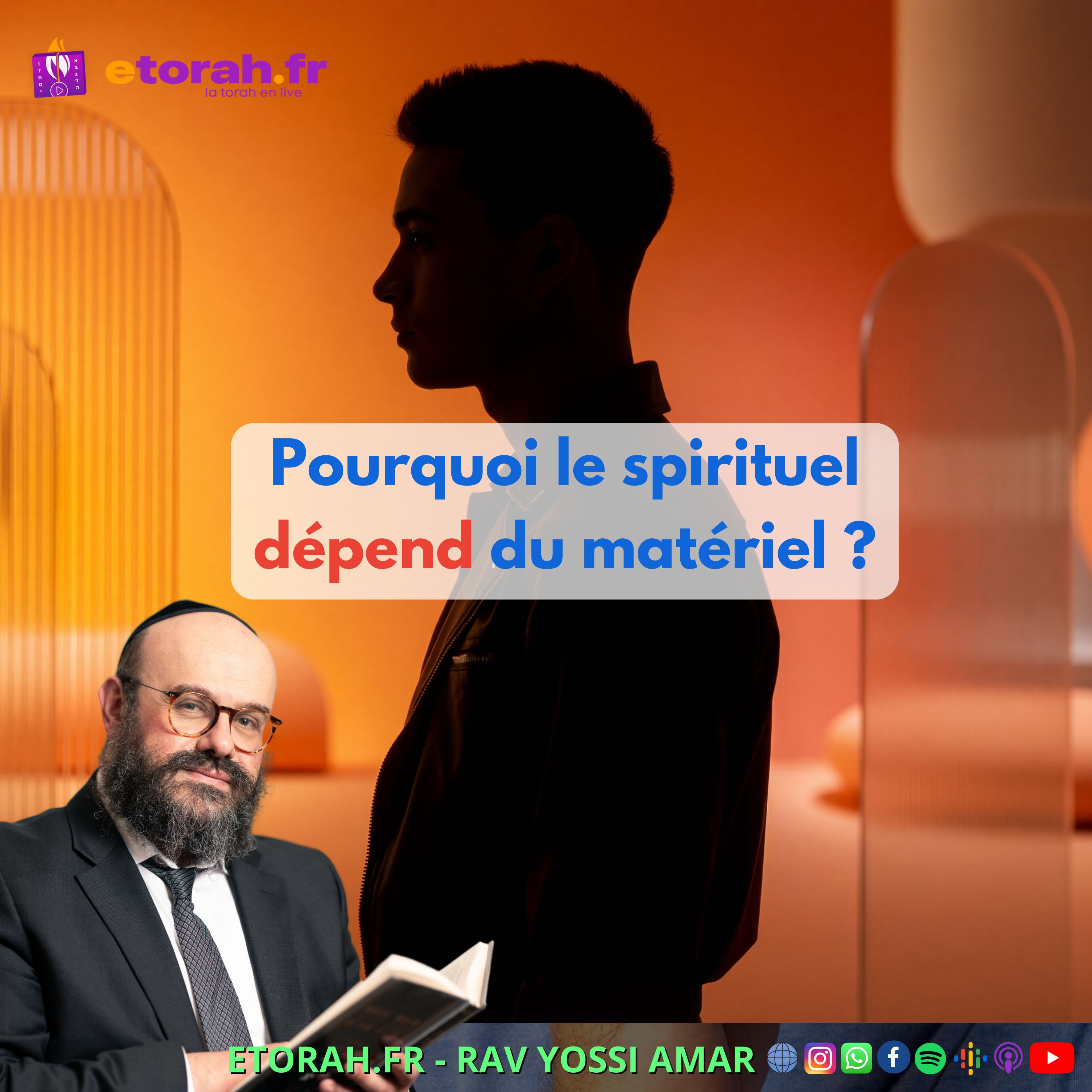 Igueret HaKodech 17 #2 : Âme vs corps - pourquoi le spirituel dépend entièrement du matériel ? episode artwork