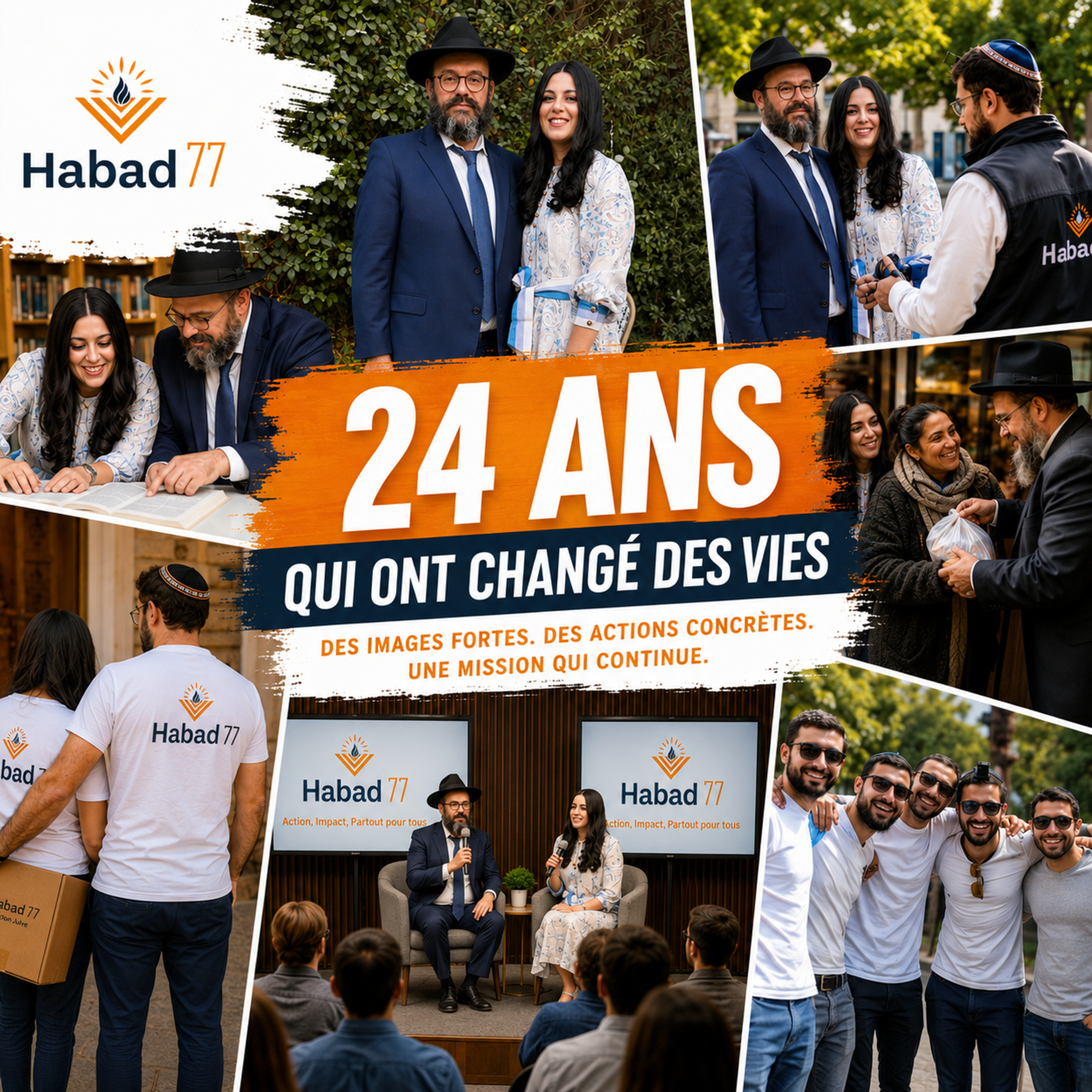 24 ans de Habad 77: Derrière chaque image, une vie touchée ! episode artwork
