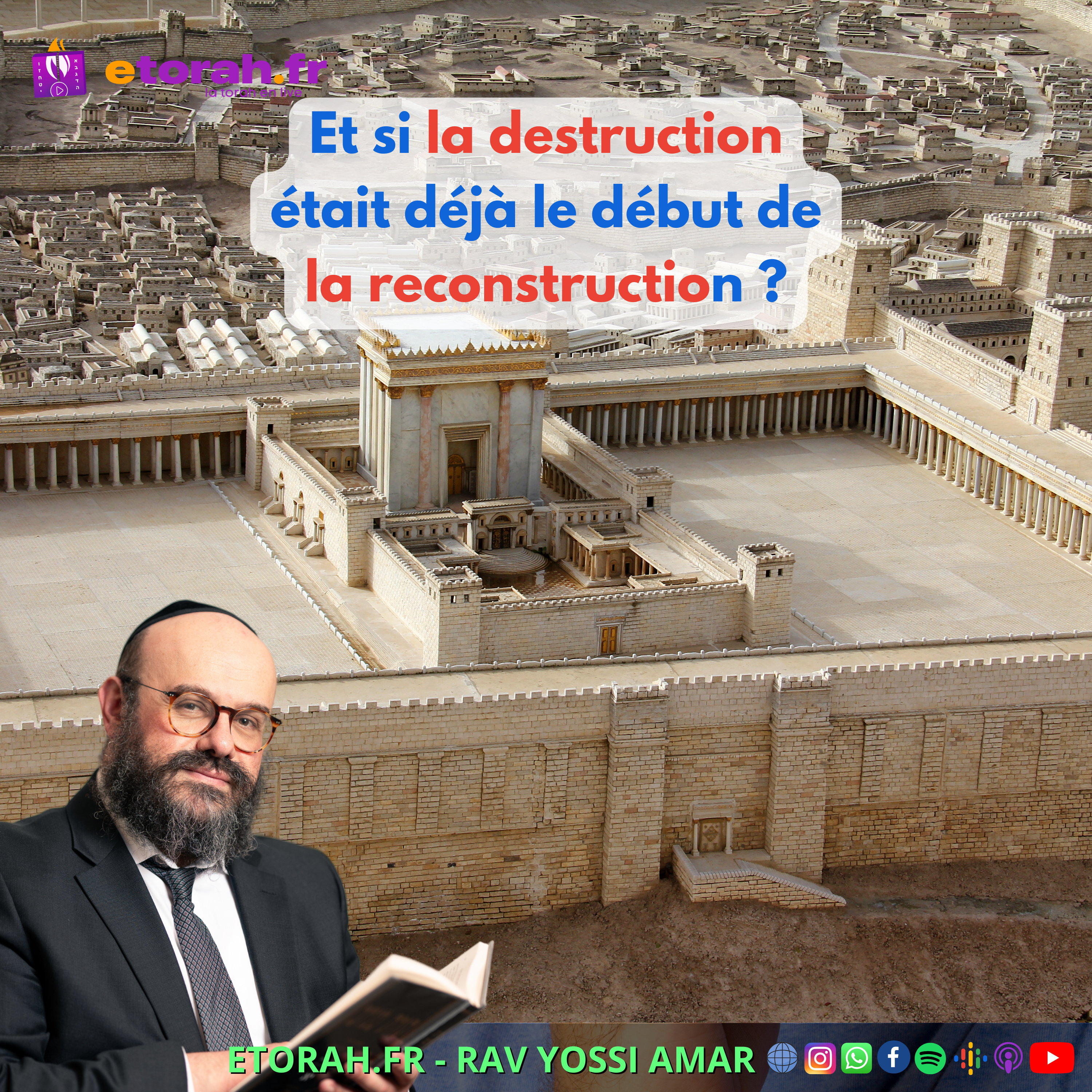 Ticha BeAv: Et si la destruction était déjà le début de la reconstruction ? episode artwork