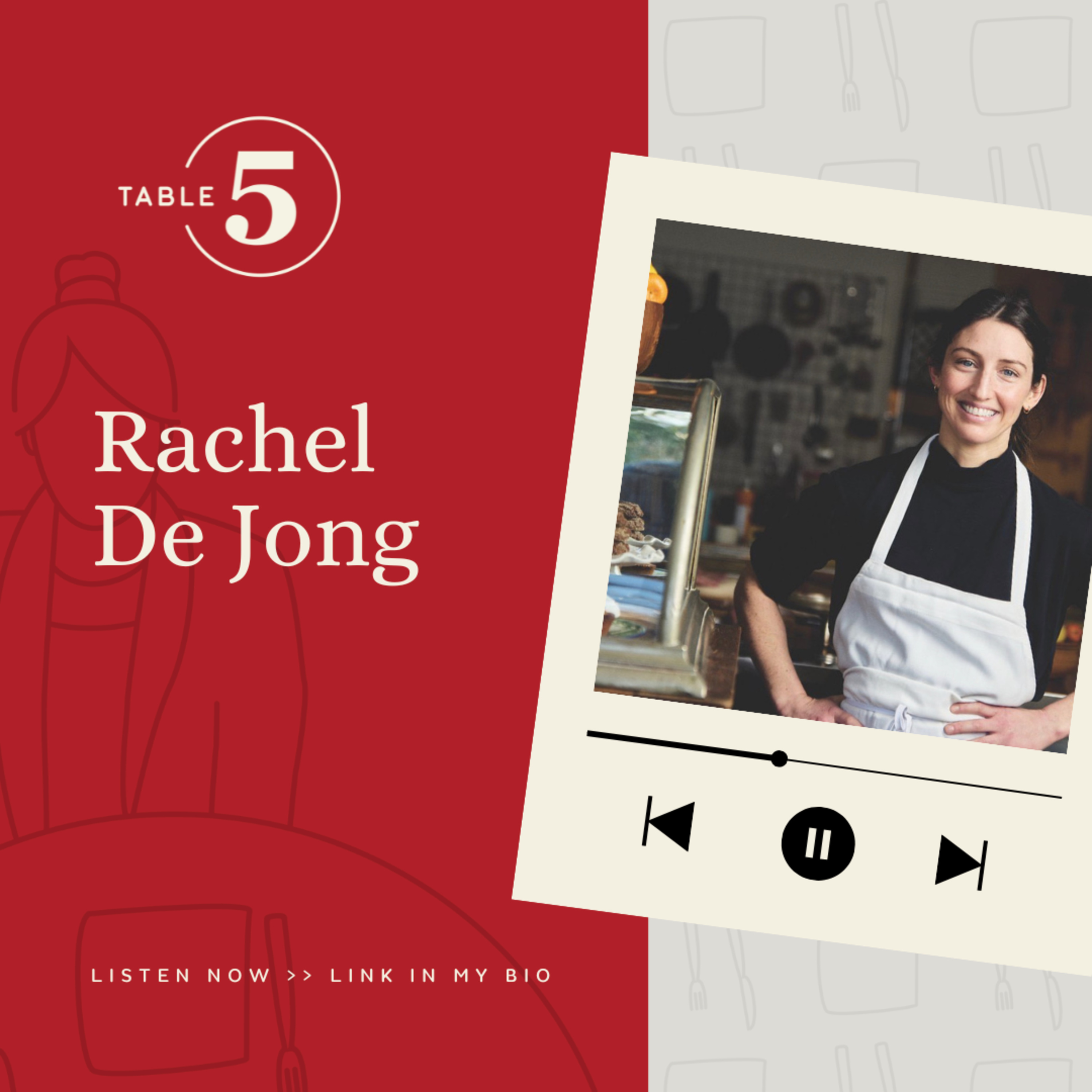 RACHEL DE JONG episode artwork
