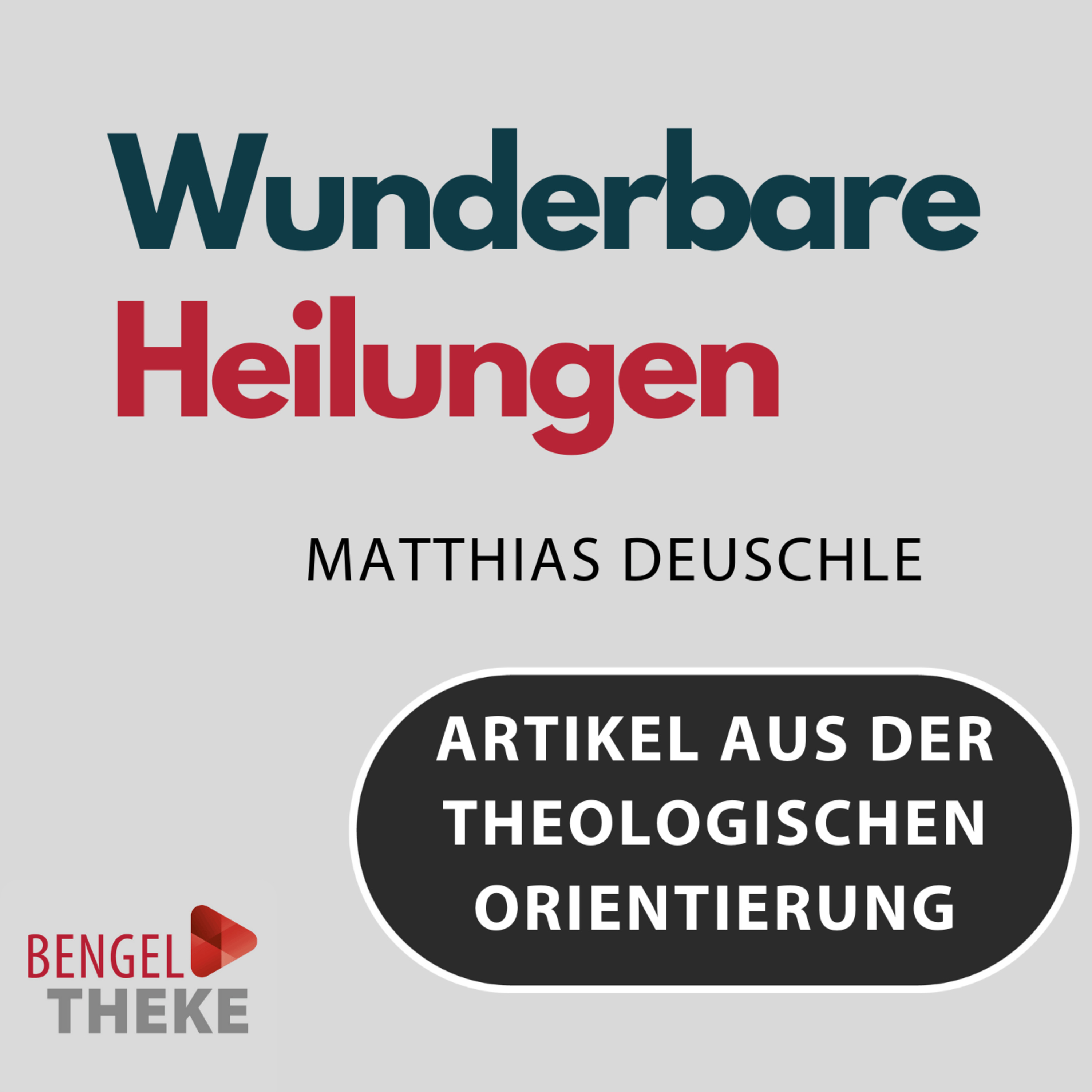 Wunderbare Heilungen - Warum wir nicht an ihnen zweifeln müssen und trotzdem zum Arzt gehen sollten episode artwork