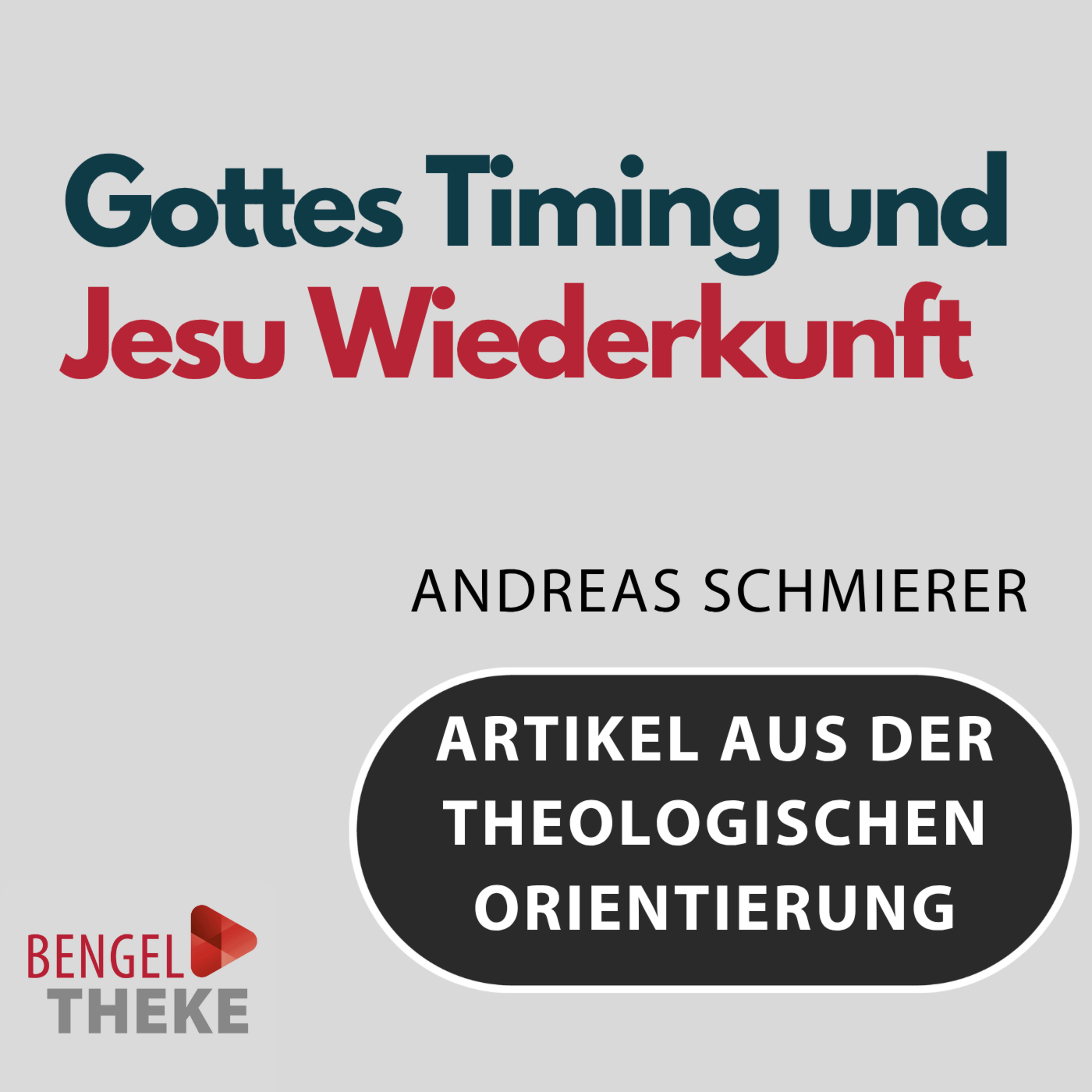 Gottes Timing und Jesu Wiederkunft - Wer wartet hier auf wen? episode artwork