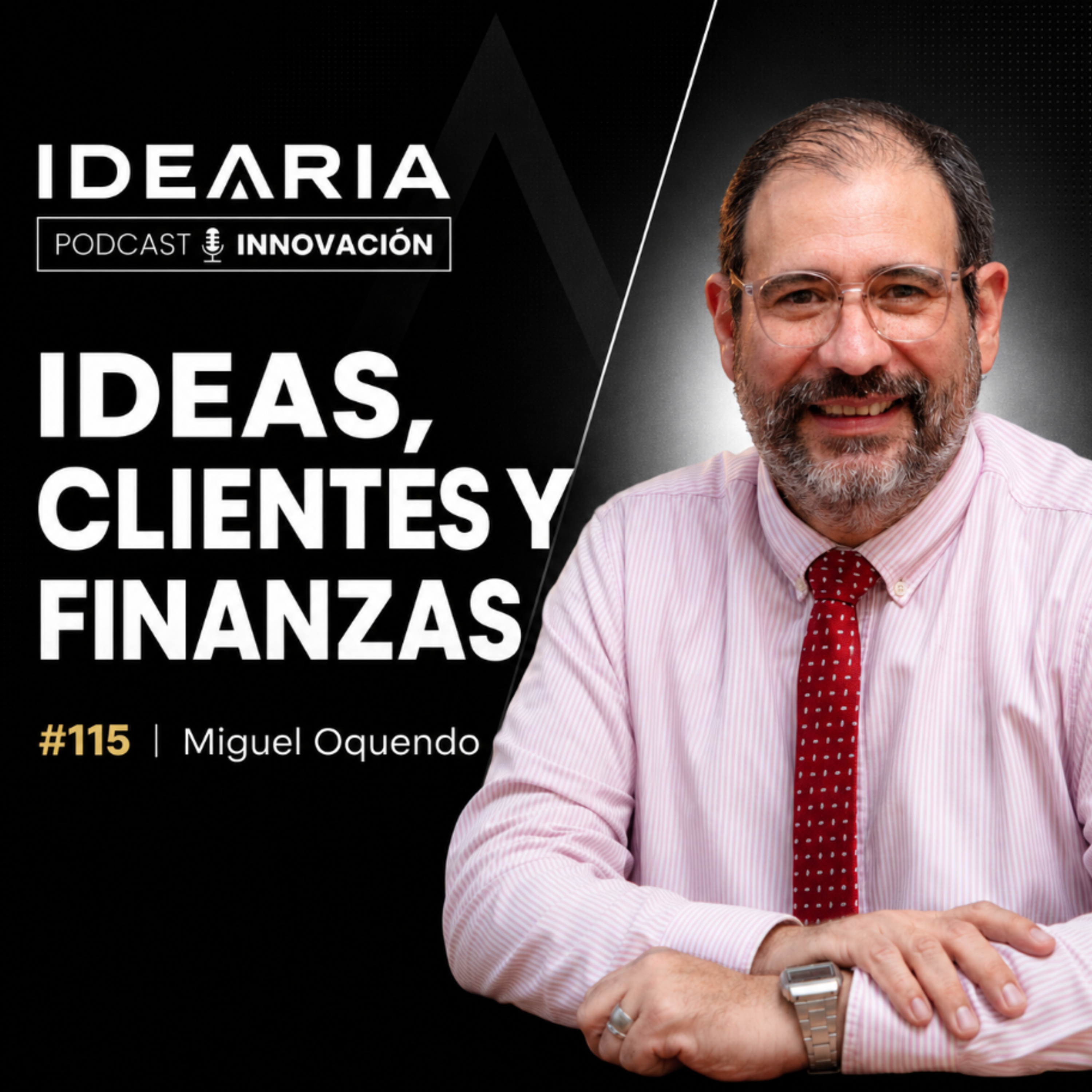 #115 - Cómo validar la innovación: ideas, clientes y finanzas | Miguel Oquendo episode artwork