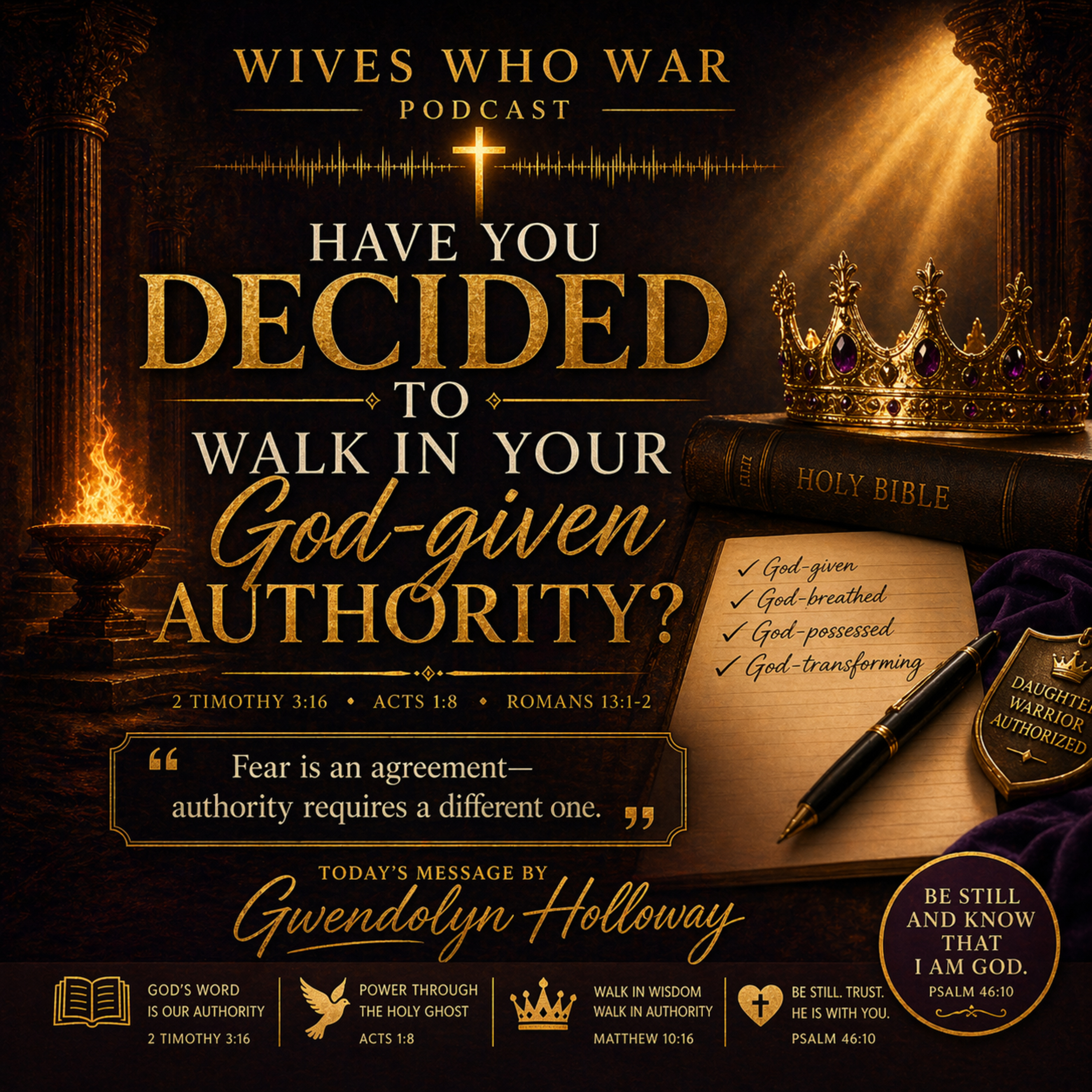 Have You Decided to Walk in Your God-Given Authority?