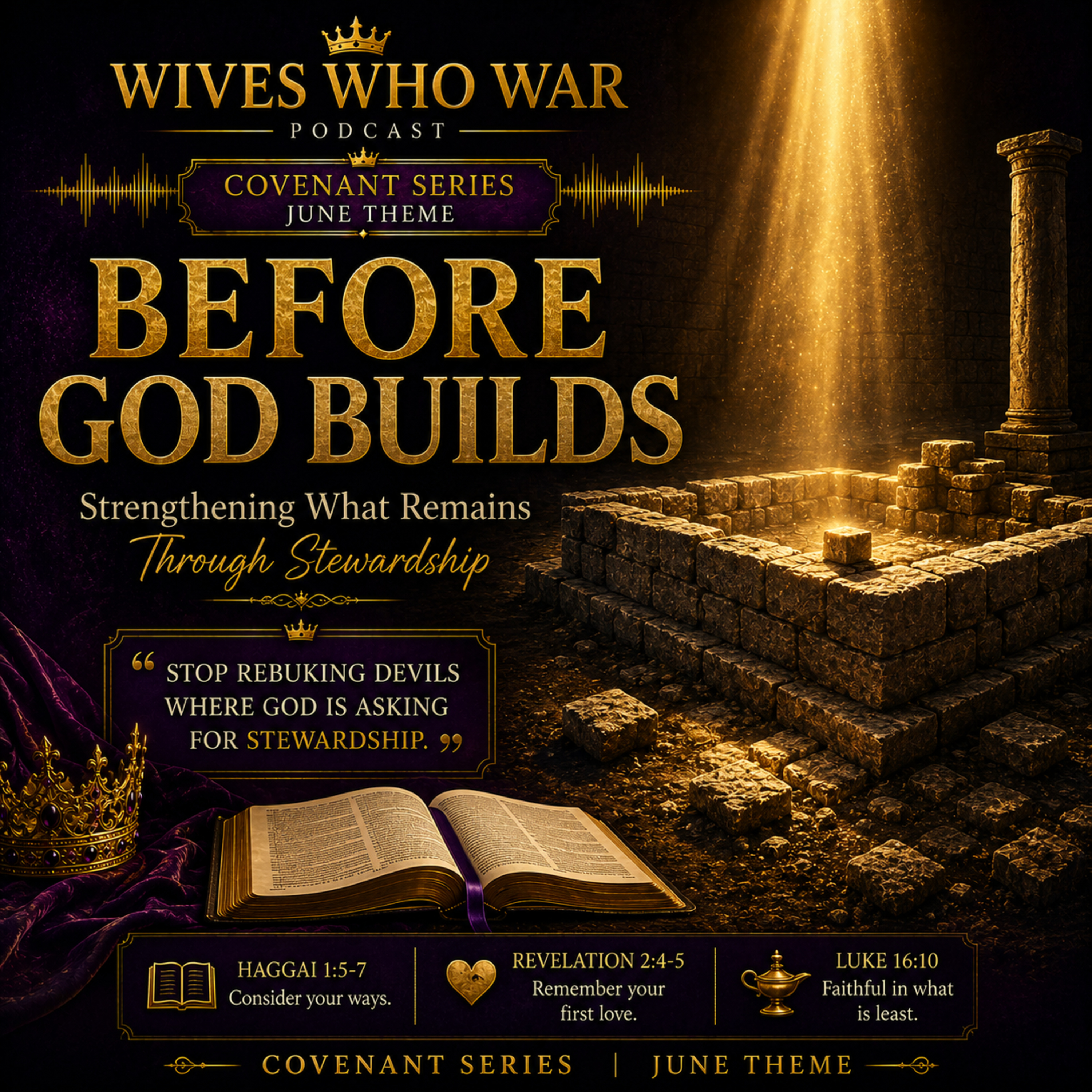 BEFORE GOD BUILDS: Strengthening What Remains Through Stewardship