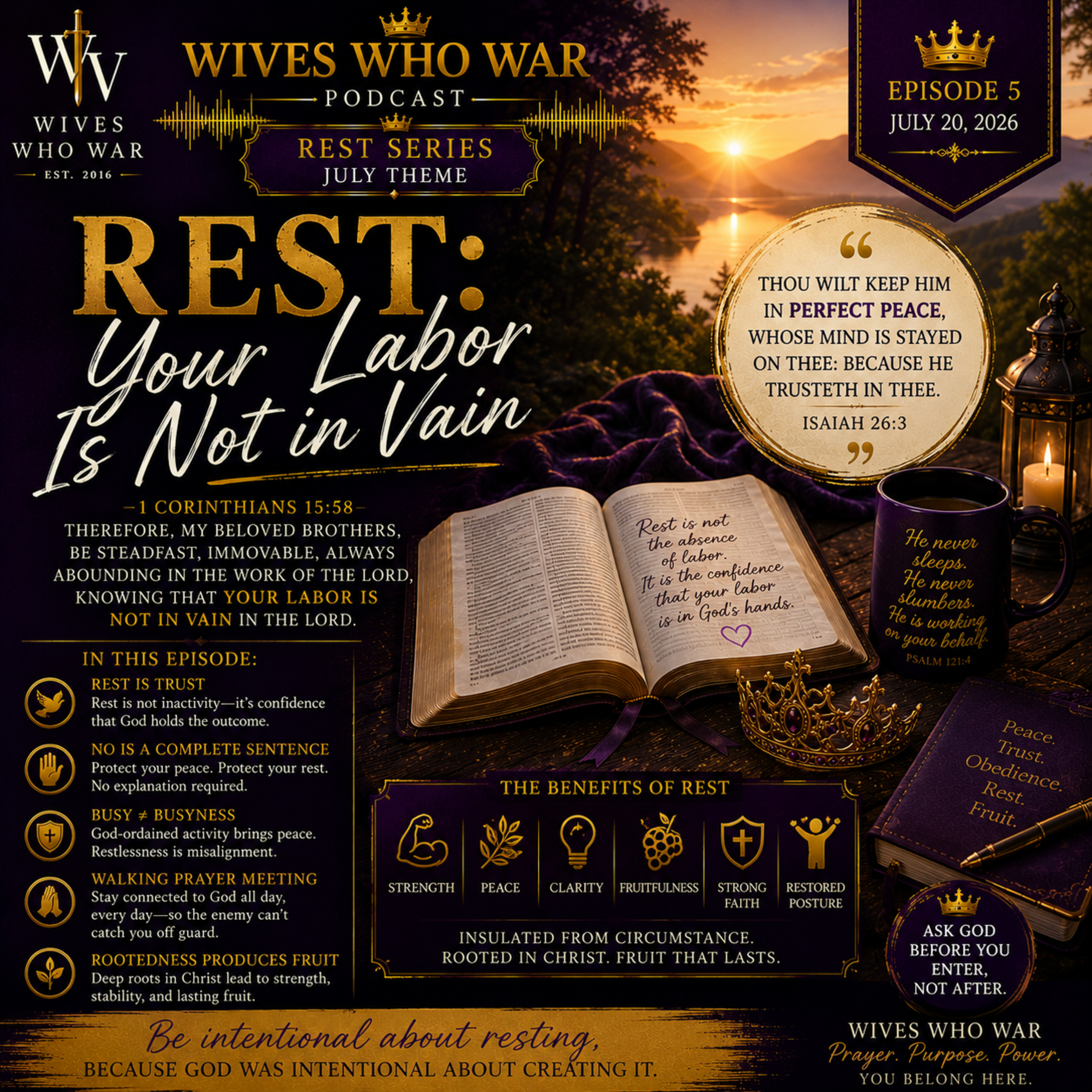 REST: Your Labor Is Not in Vain w/ Tre' Burks