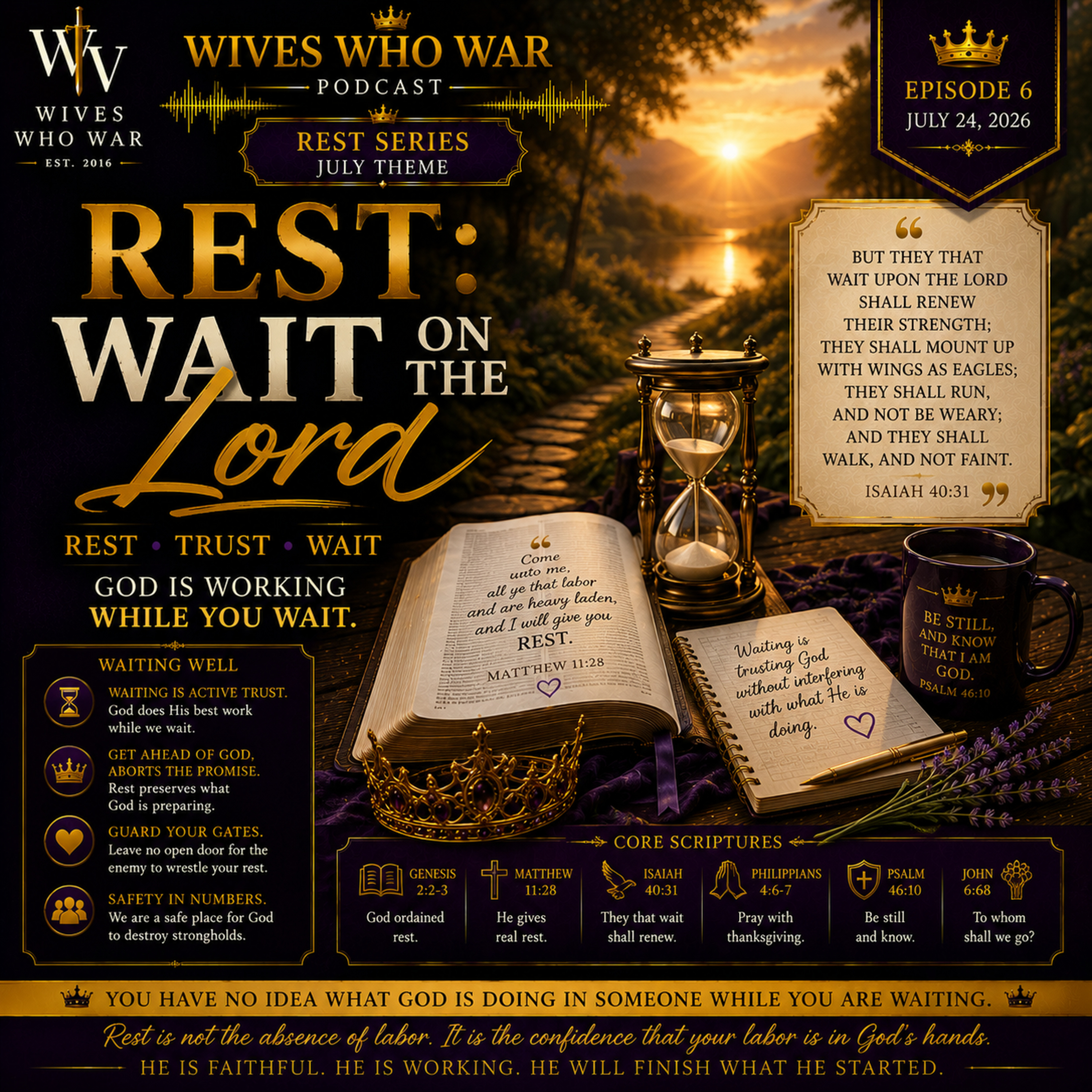 REST: Wait on the Lord