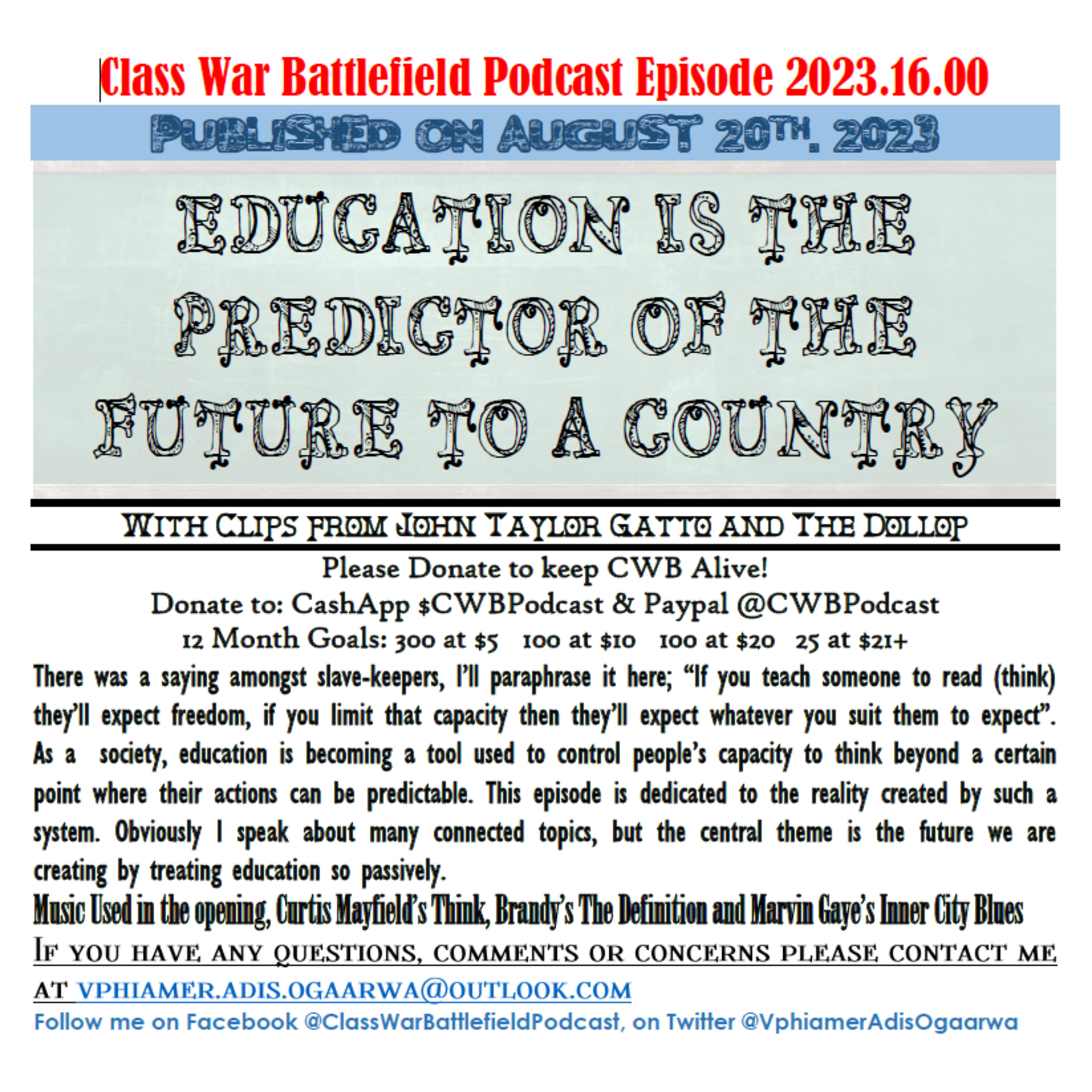 Class War Battlefield Podcast
