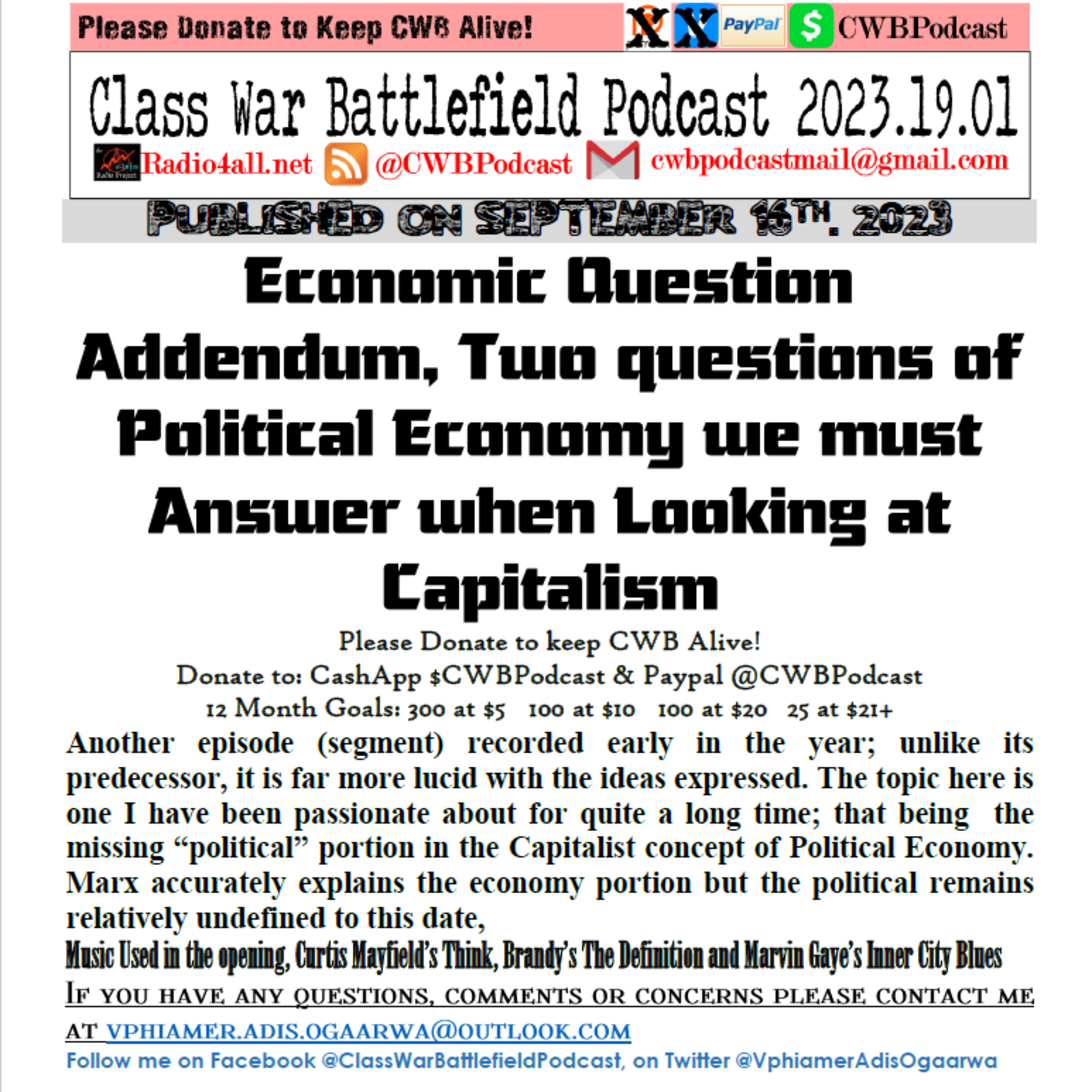 Class War Battlefield Podcast