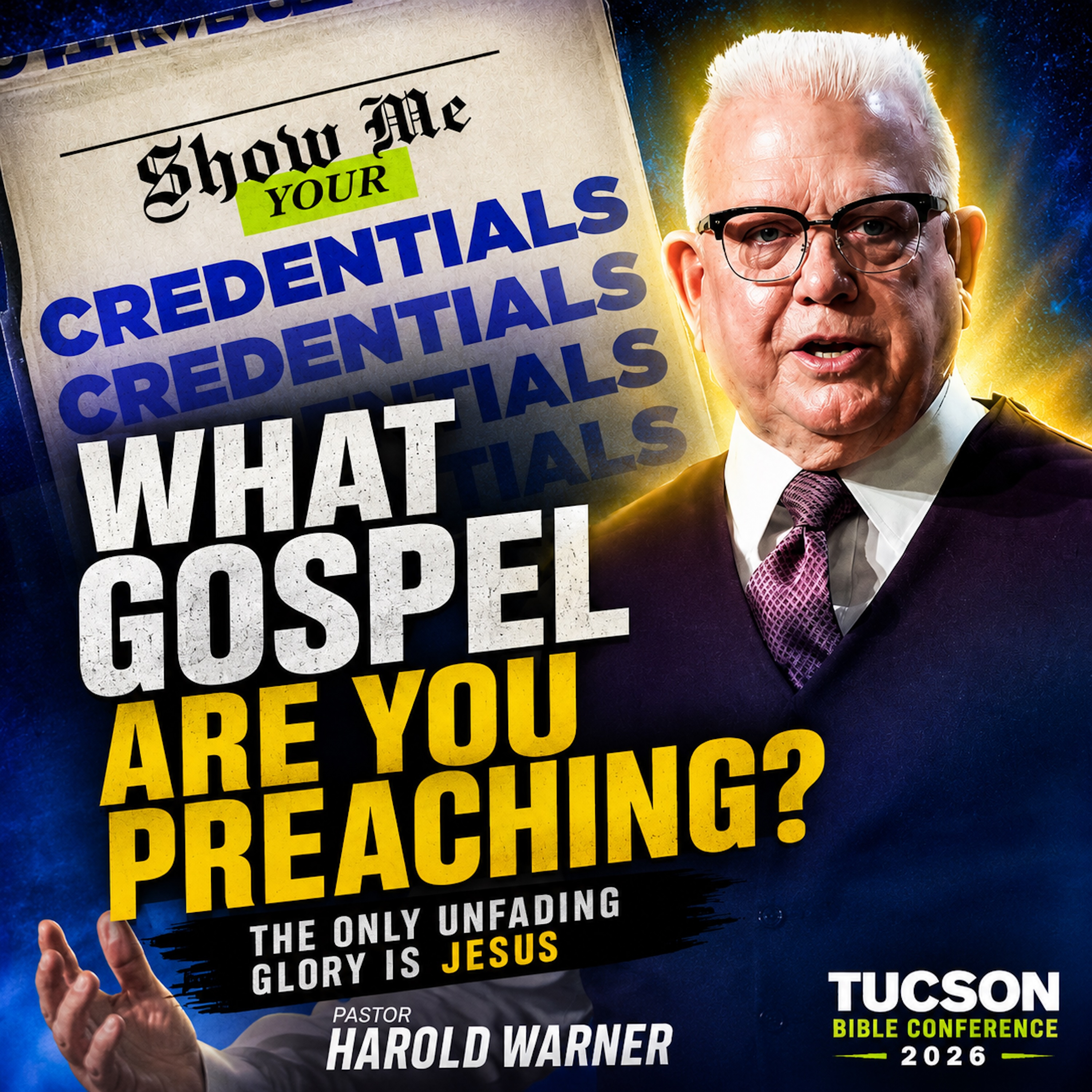 The Gospel You’re Preaching Is Producing Your Converts | Show Me Your Credentials by Ps. Harold Warner episode artwork