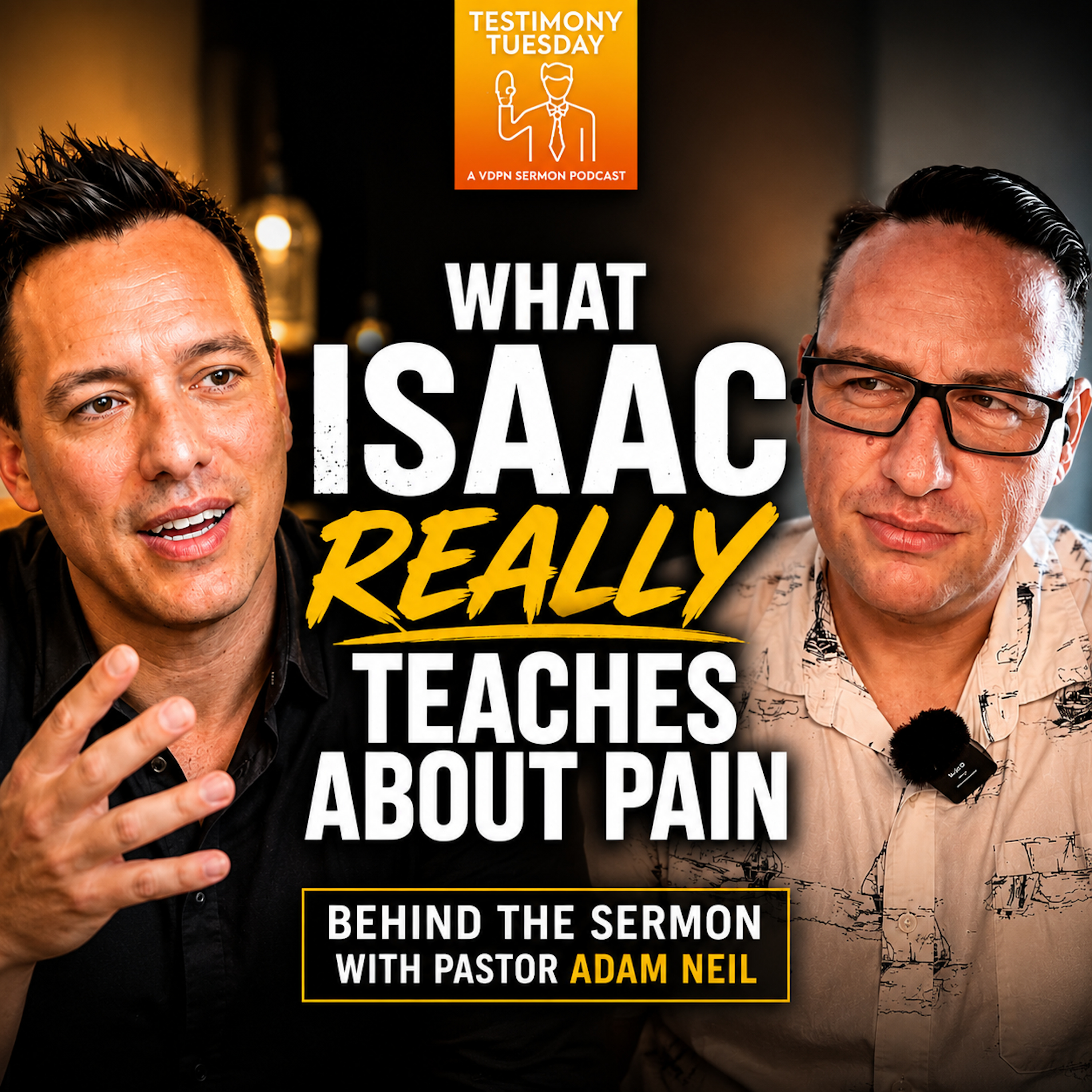 What Isaac Really Teaches About Pain | Behind the Sermon with Pastor Adam Neil | TESTIMONY TUESDAY episode artwork