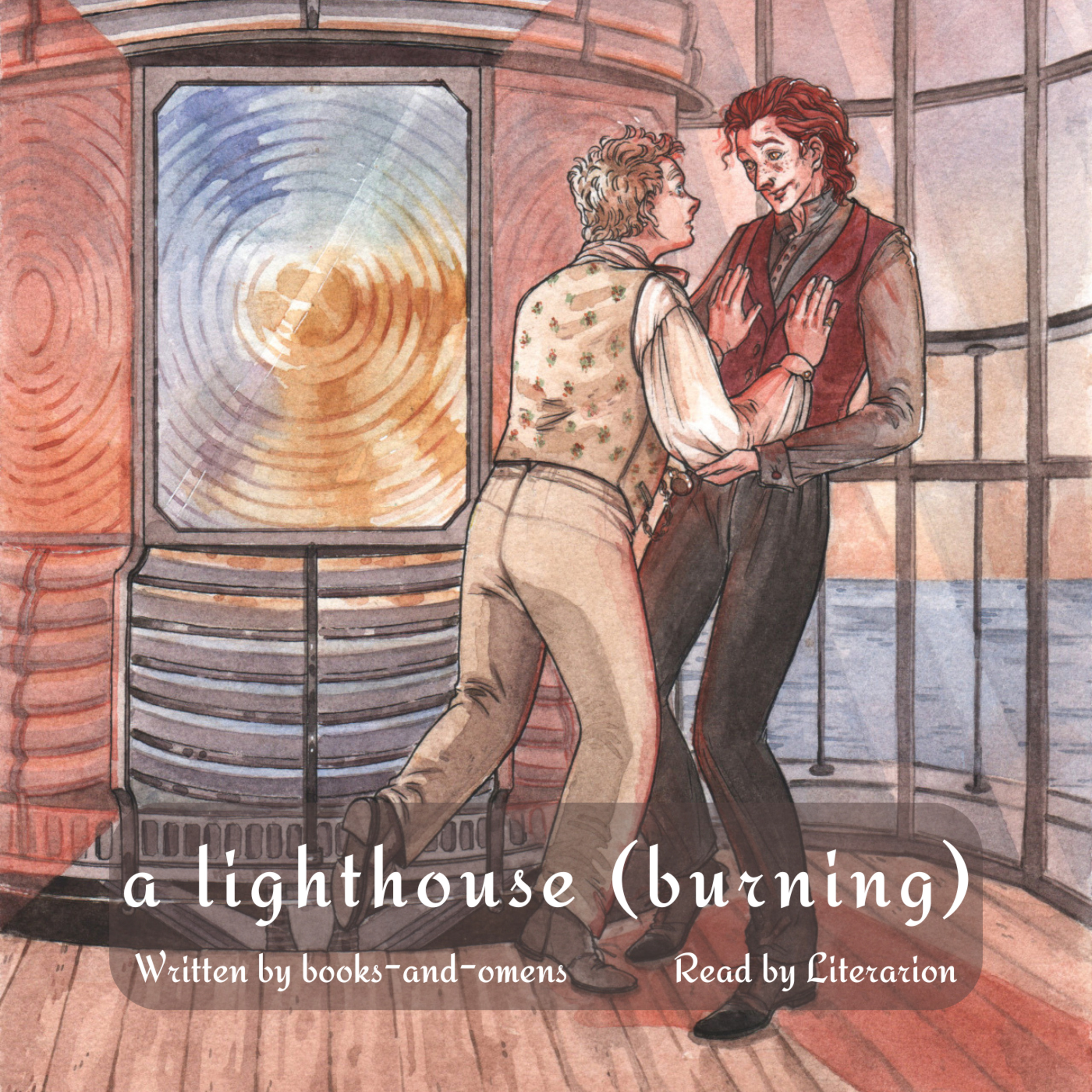 a lighthouse (burning) (Complete)