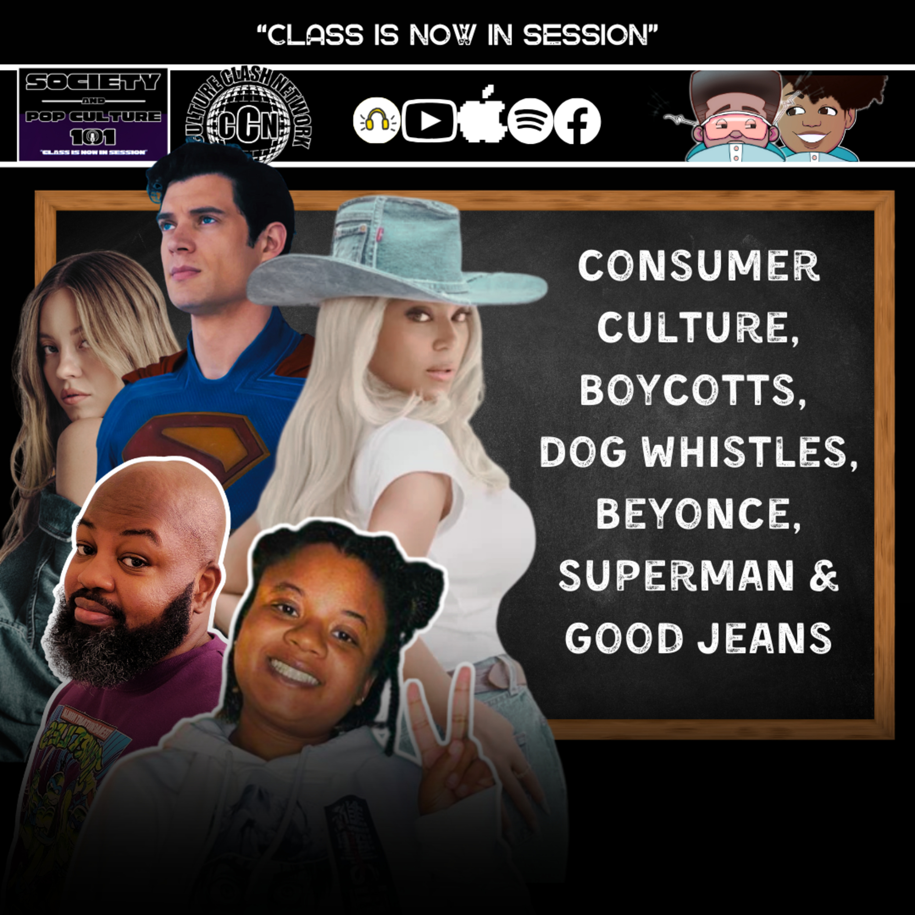 Beyonce, Consumer Culture, Superman, Dog Whistles & Good Jeans