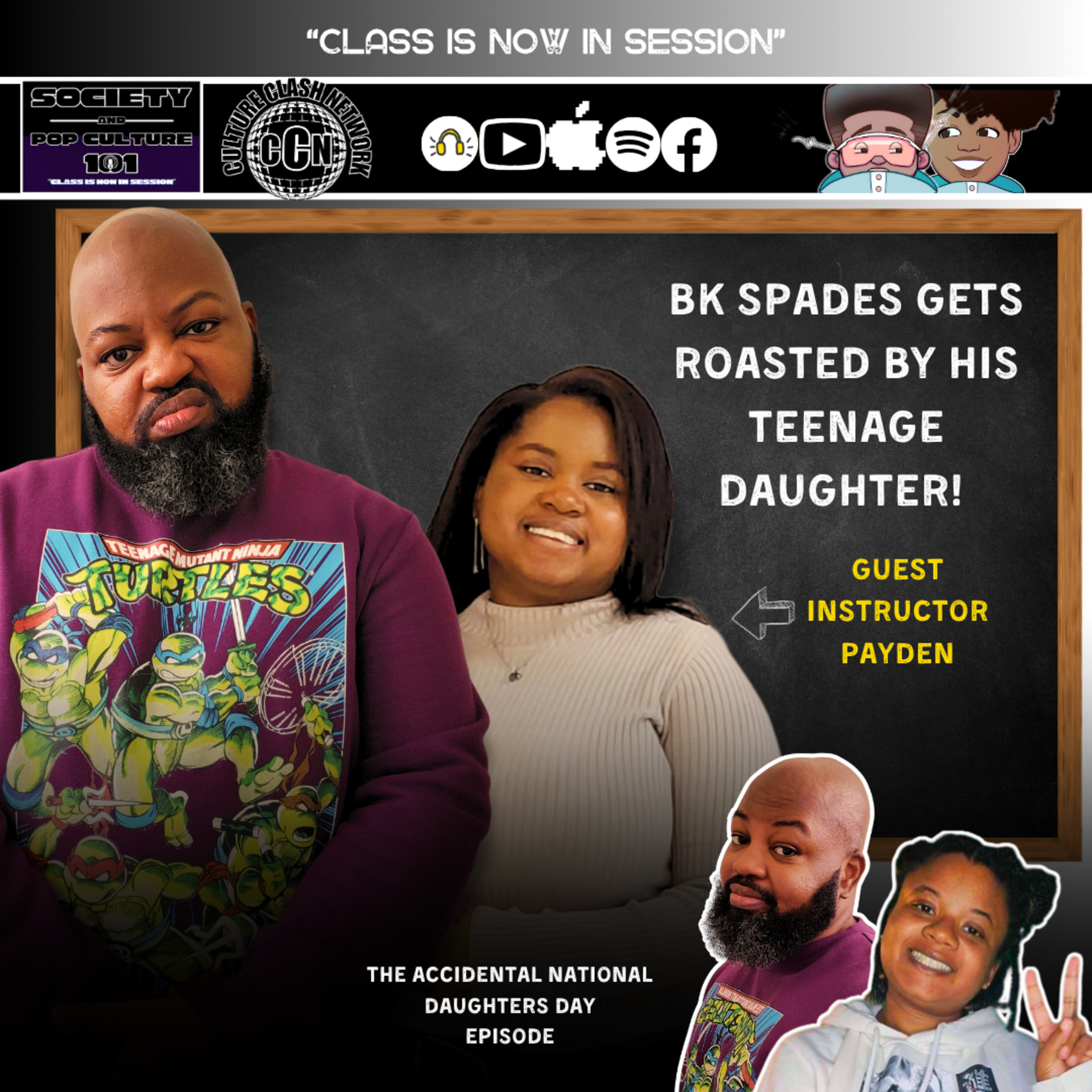 BK Spades Gets Roasted By His Own Daughter