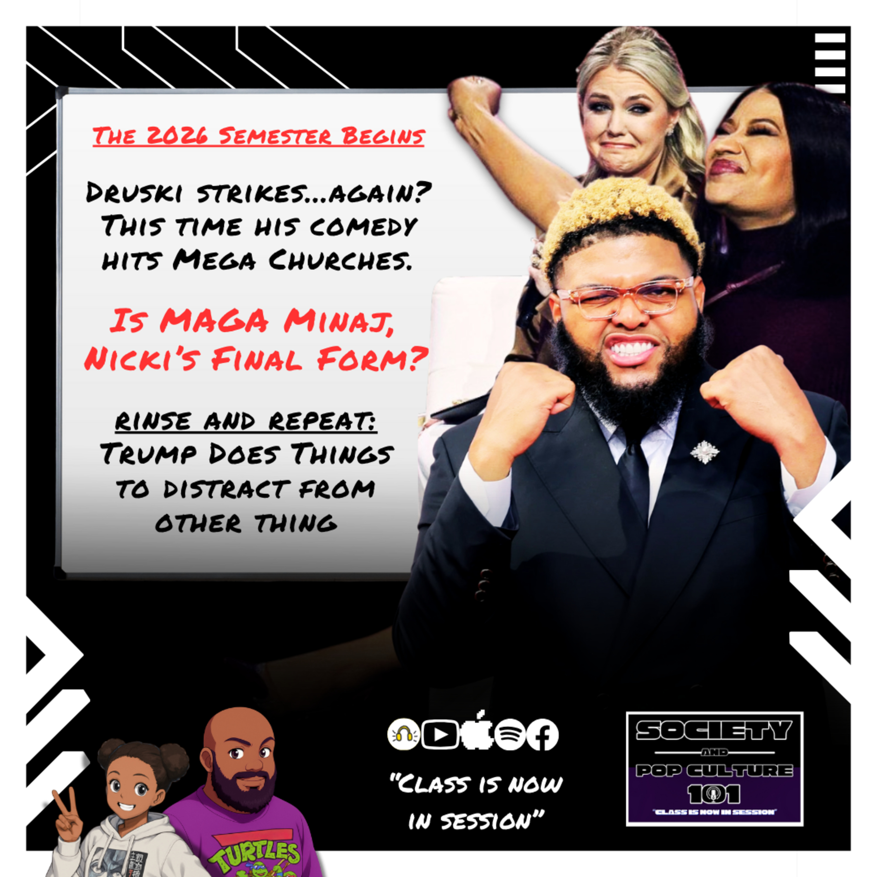 Druski vs Mega Church Comedy