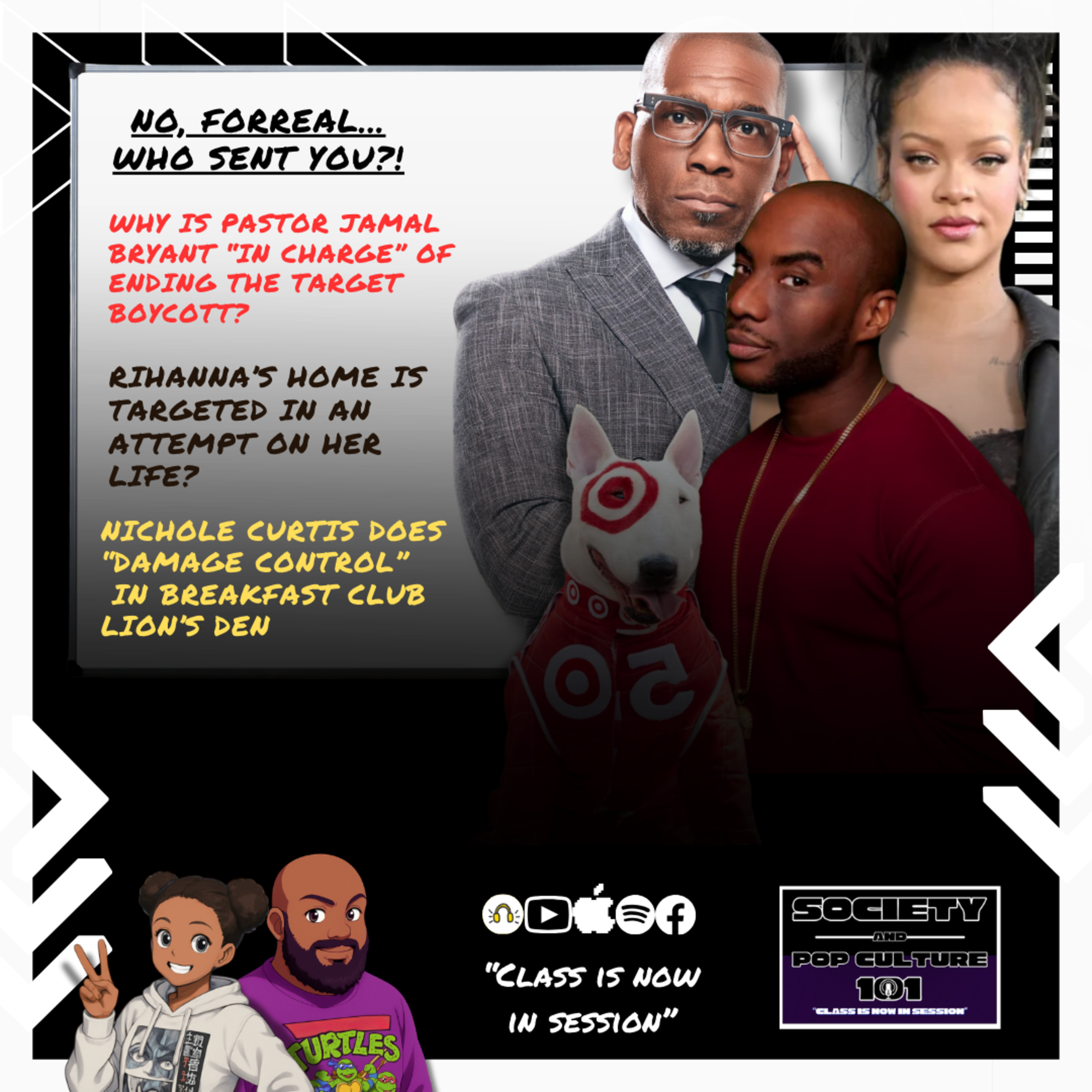 No, Forreal...Who Sent You? Pastor Jamal Bryant "Ends" Target Boycott; Rihanna Targetted By Gunwoman