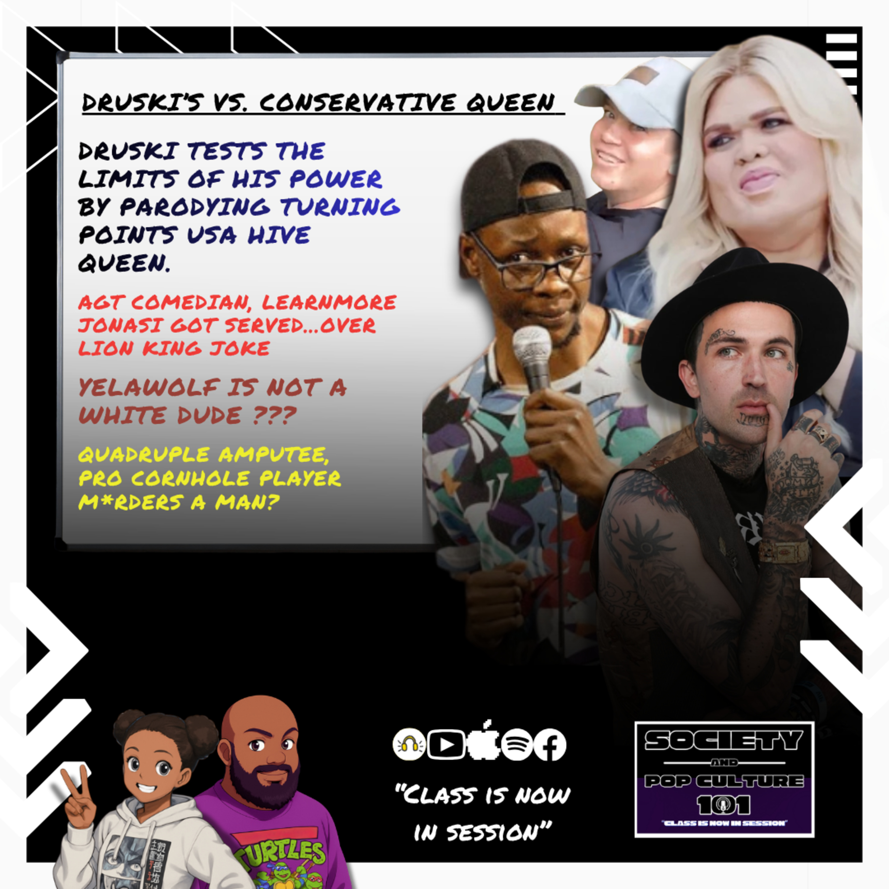 Druski New Parody Centers Turning Point USA's CEO Erika Kirk; Comedian Learnmore Jonasi is Sued By 'Lion King' Composer,Lebo M.