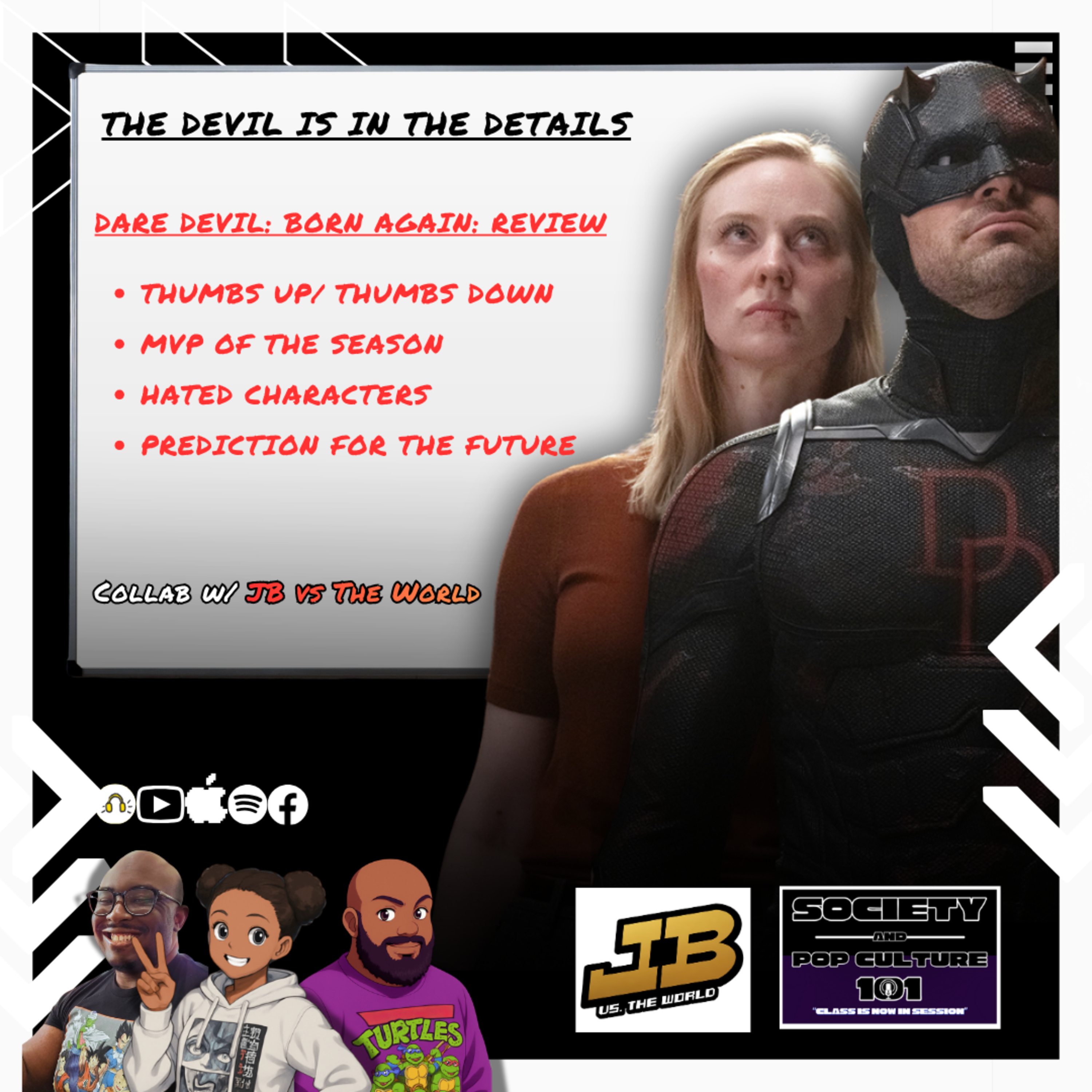 Did Daredevil: Born Again Season Two Live Up to the Hype of Season One? Collab With JB Vs. The World Podcast