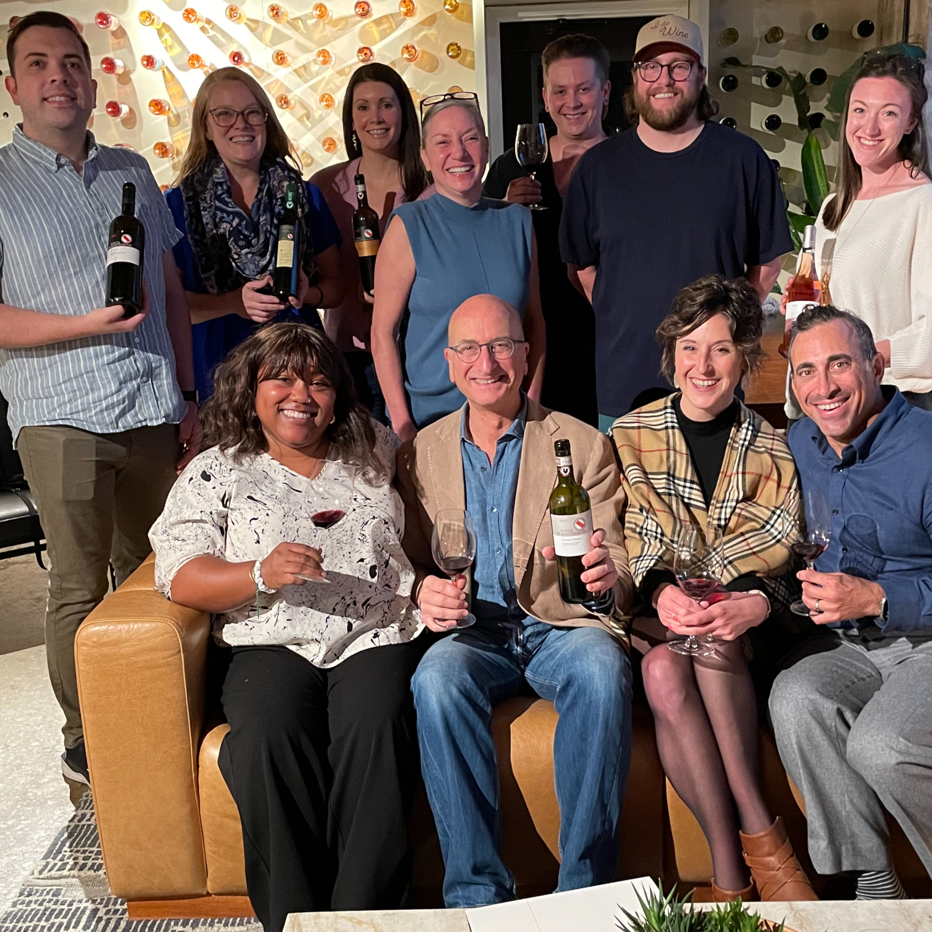 Episode 163 - Celebrating 37 Generations of Italian Winemaking History with a Live Audience at The Vine Club Featuring Marco Ricasoli Firidolfi, the Owner of Rocca di Montegrossi in Chianti Classico episode artwork