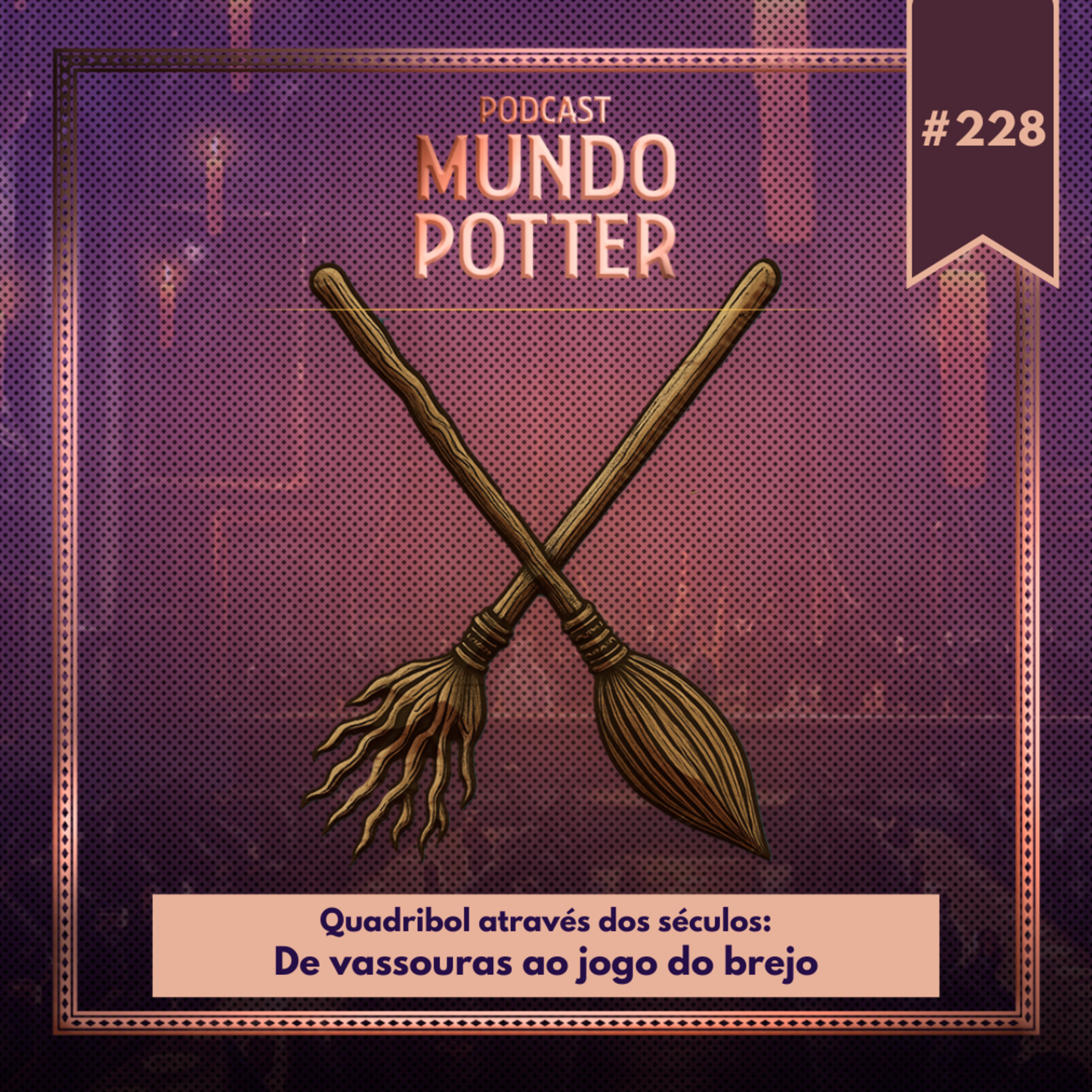 Mundo Potter #228 - Quadribol através dos séculos: De vassouras ao jogo do brejo episode artwork