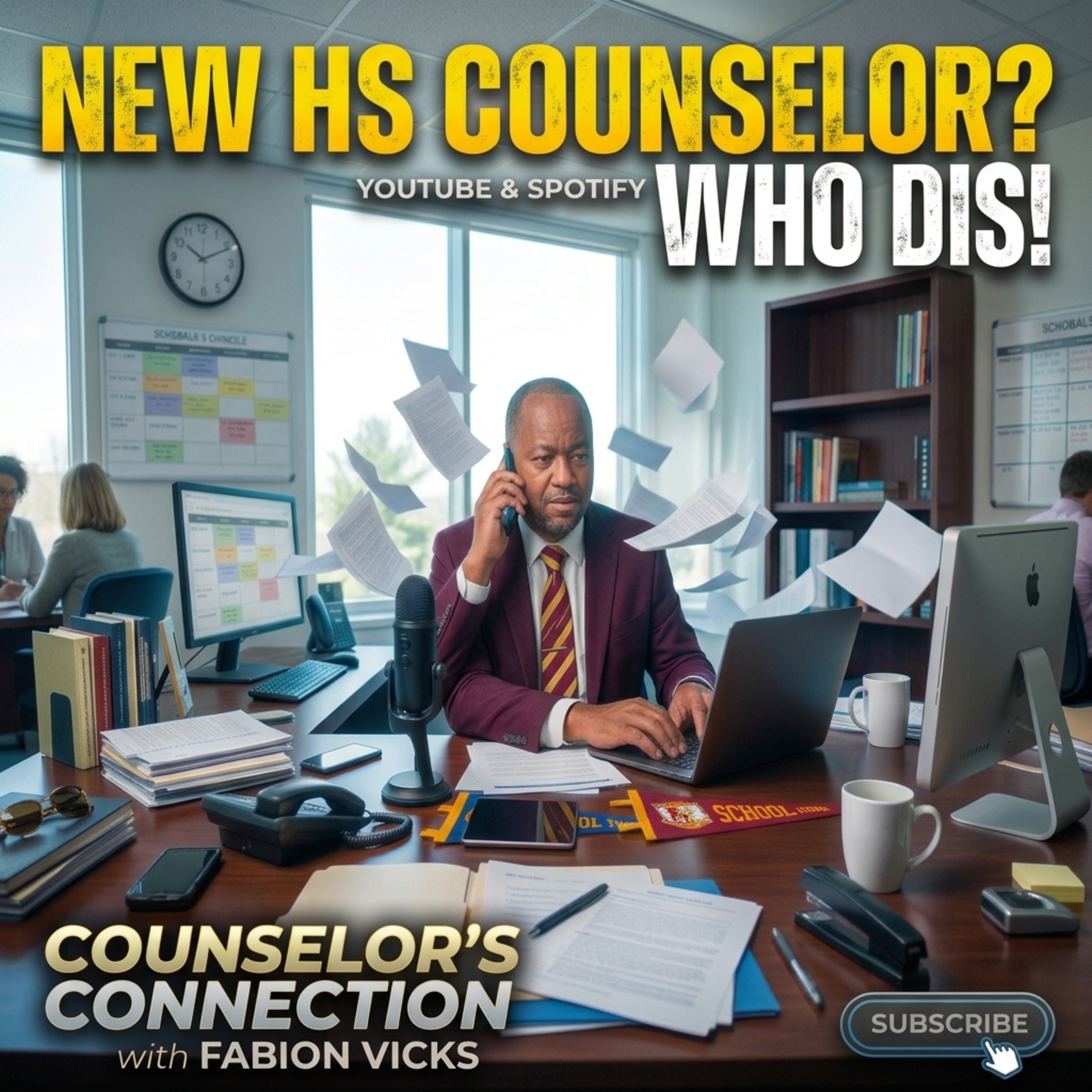 New HS counselor, Who Dis? episode artwork