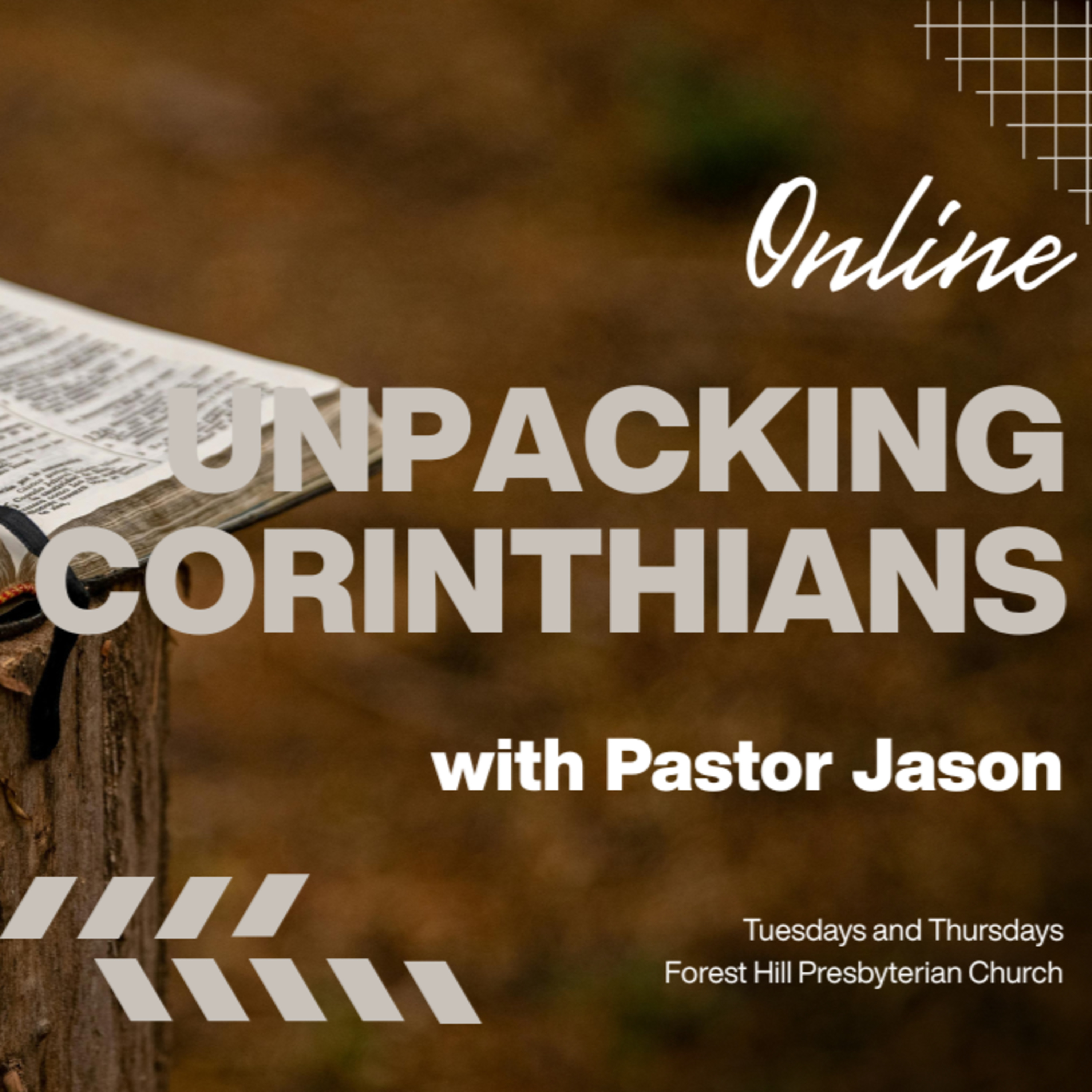 Saints, Unity, and Boasting - 1 Corinthians 1 episode artwork