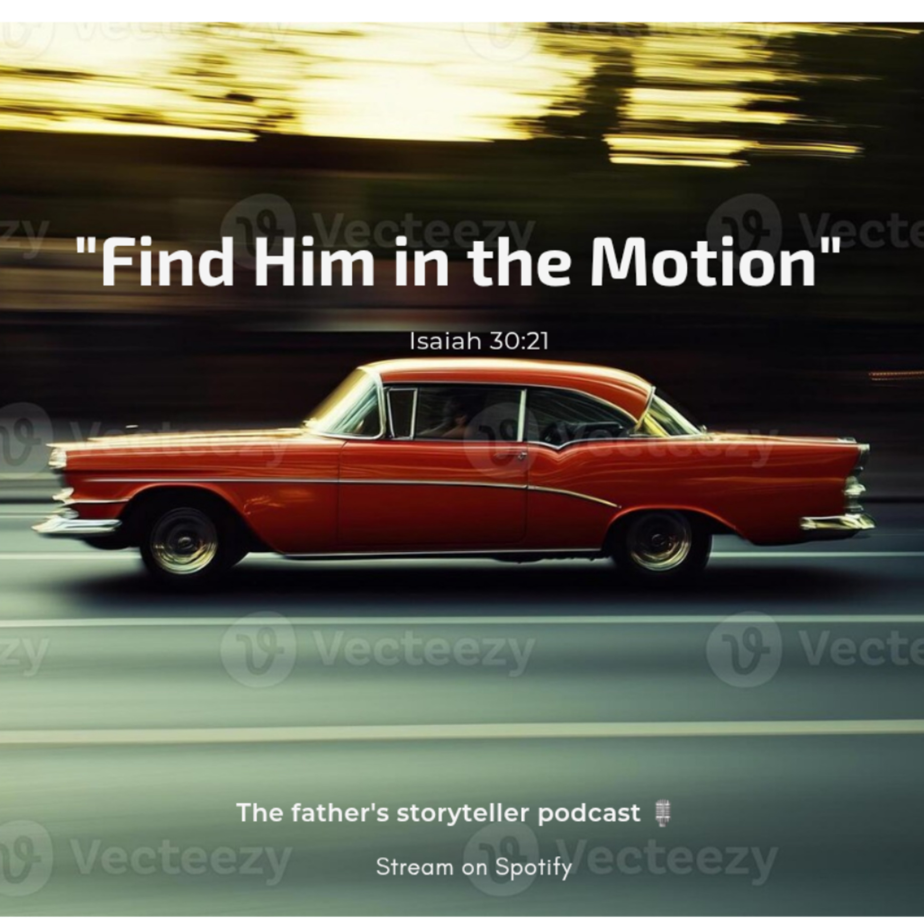 " Find him in motion" episode artwork