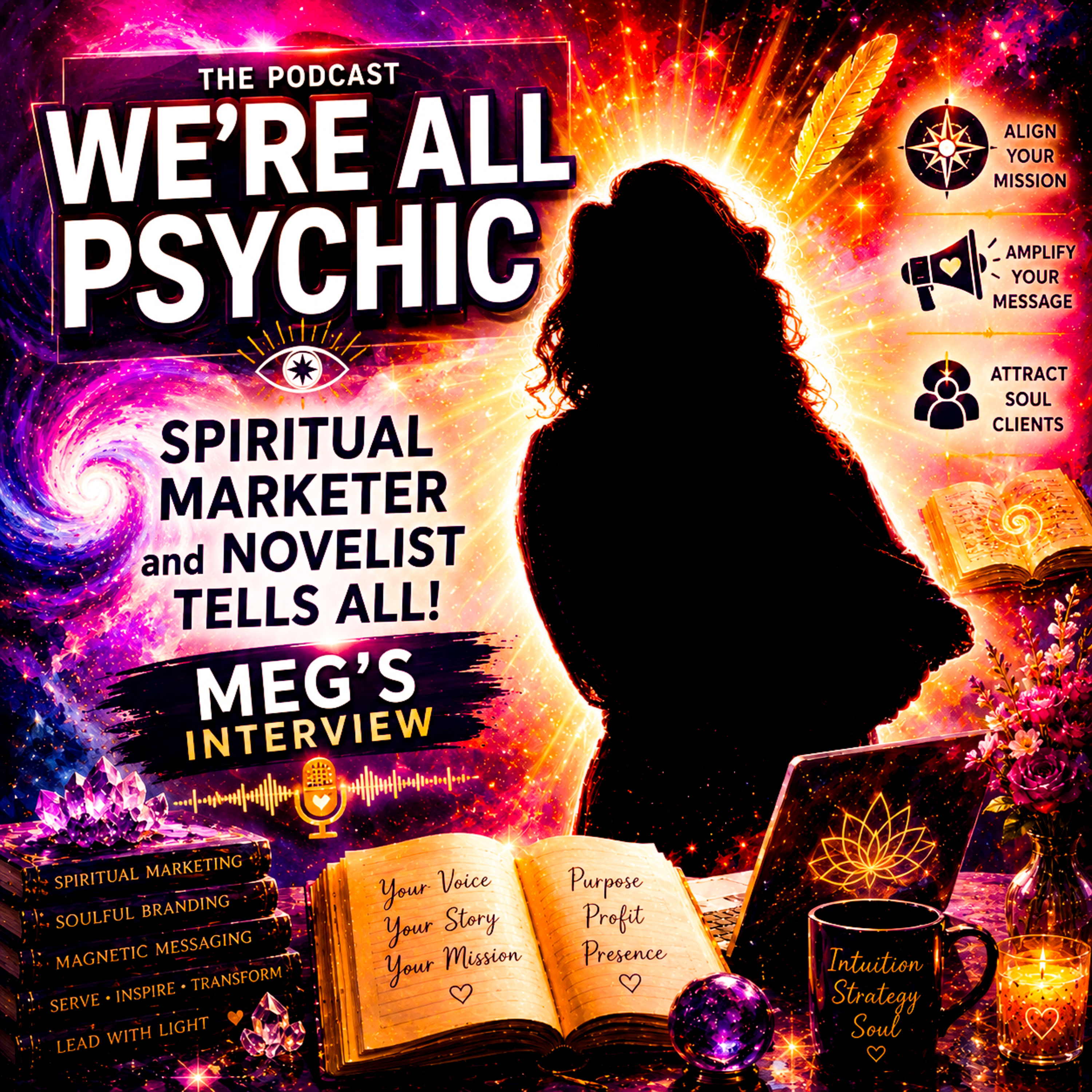 We’re All Psychic - Spiritual, Metaphysical, Magical Conversations with Real People