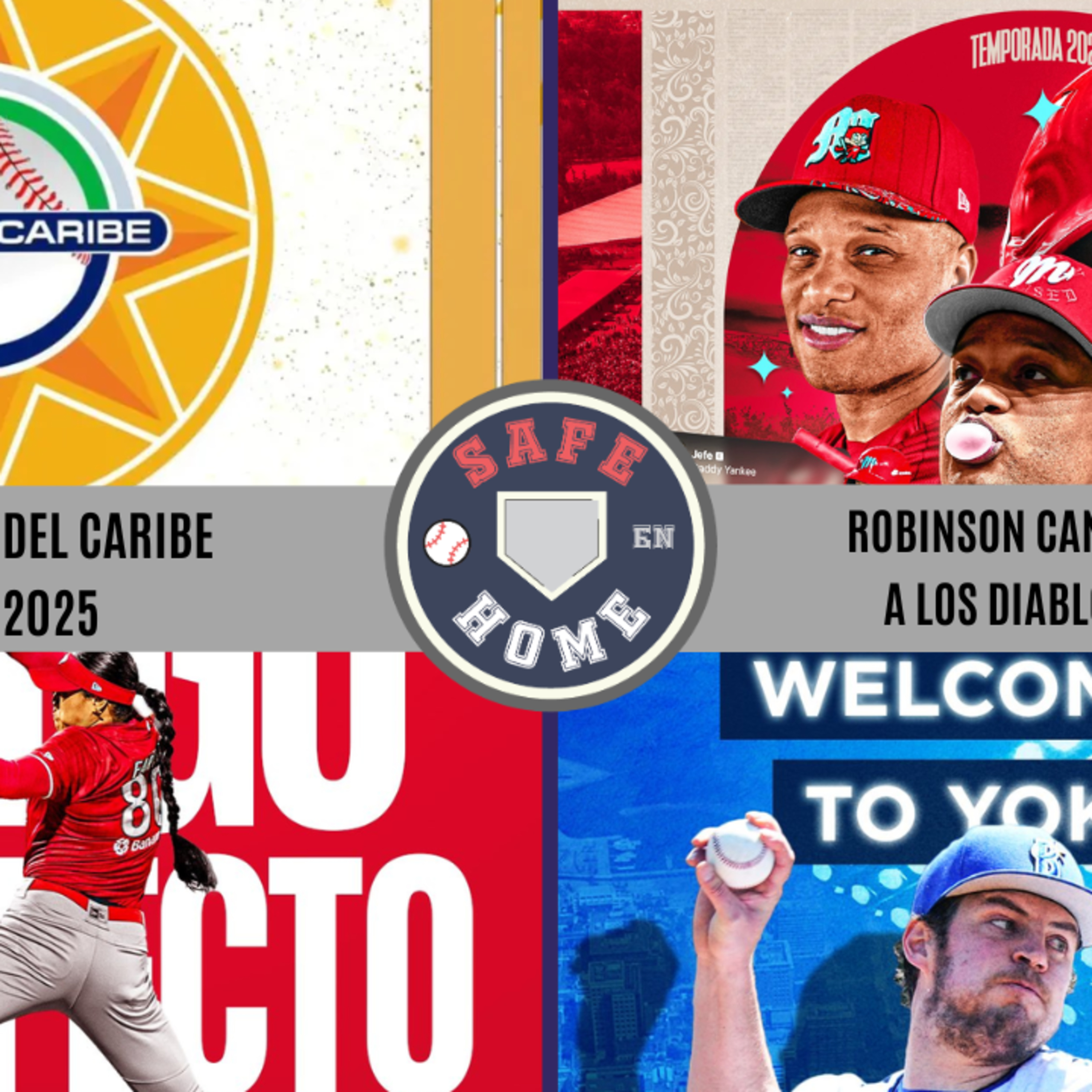 Safe En Home 147 | #SerieDelCaribe en Mexicali | Robinson Canó regresa a Diablos | #TrevorBauer se va a Japón | #LMS #DiablosRojosFemenil logran 1er juego Perfectol | Safe En Home 147 episode artwork