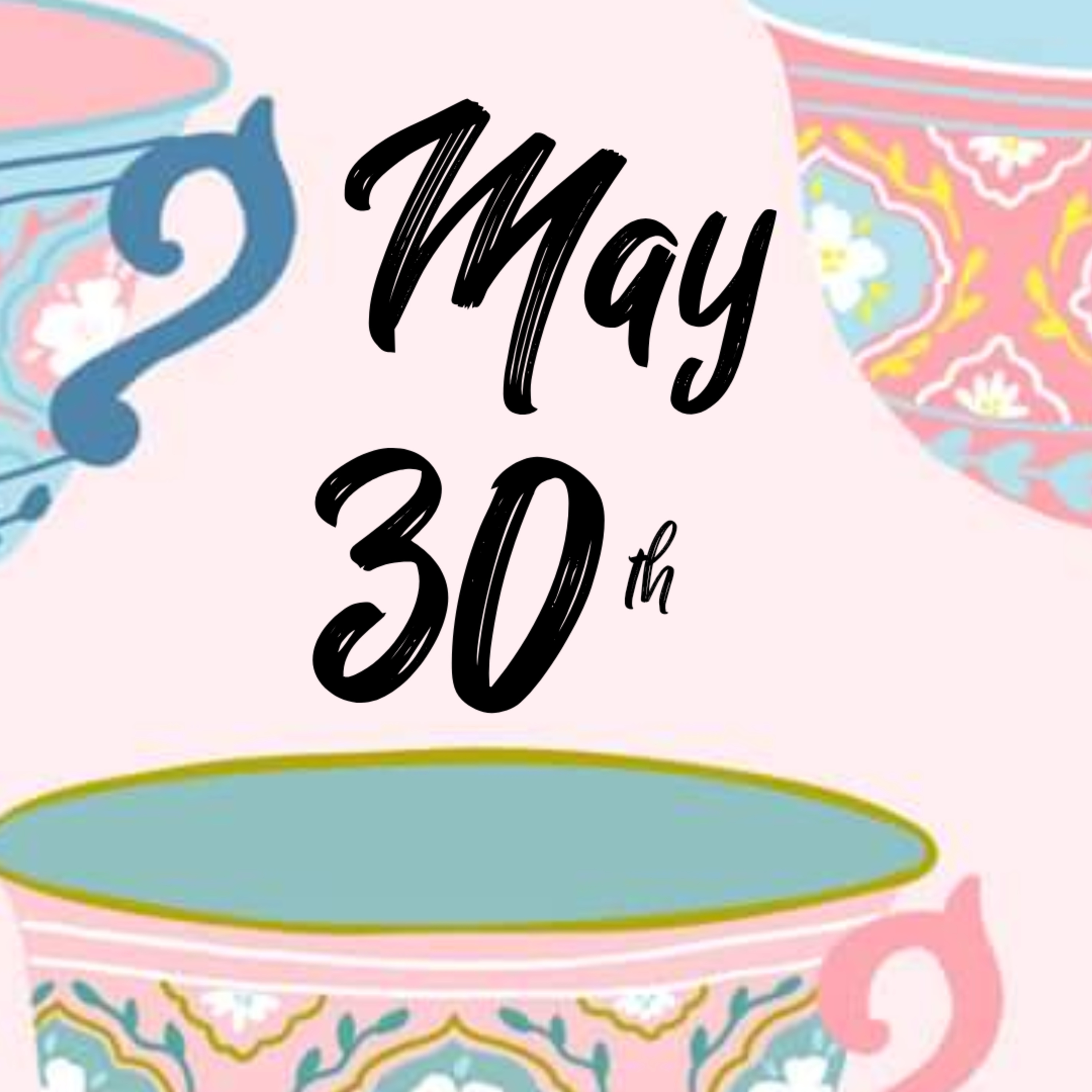30th May: Testing  episode artwork