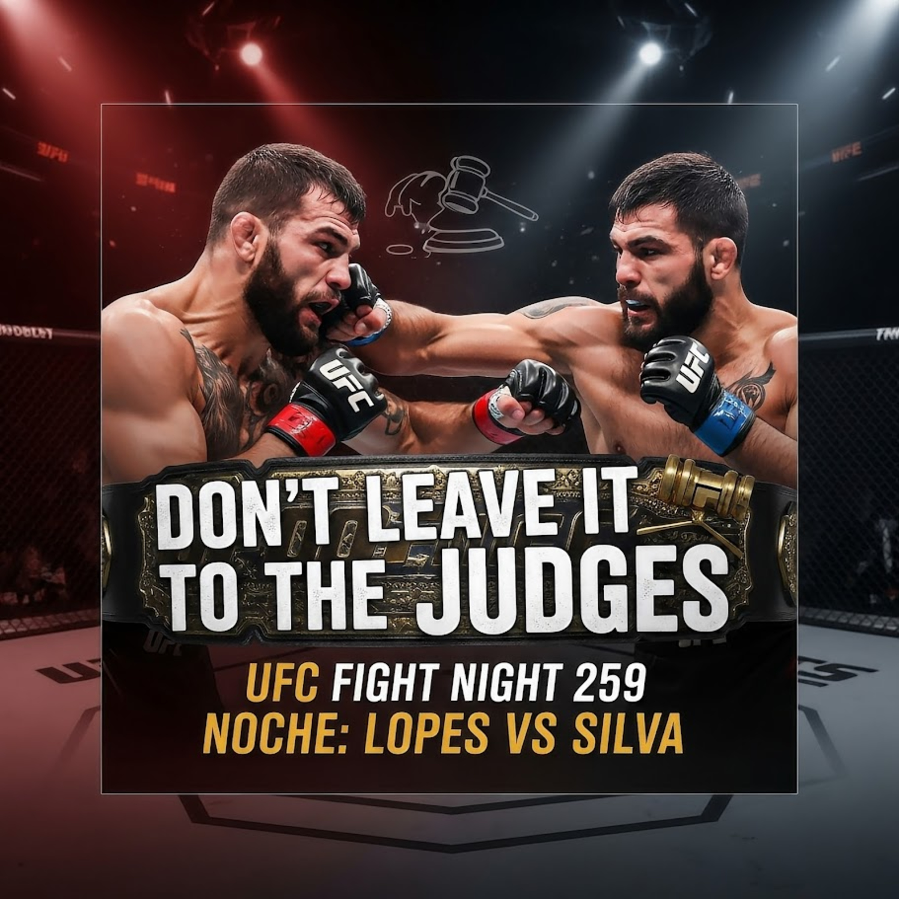 More finish losses then wins. UFC Fight Night: Lopes vs. Silva  episode artwork
