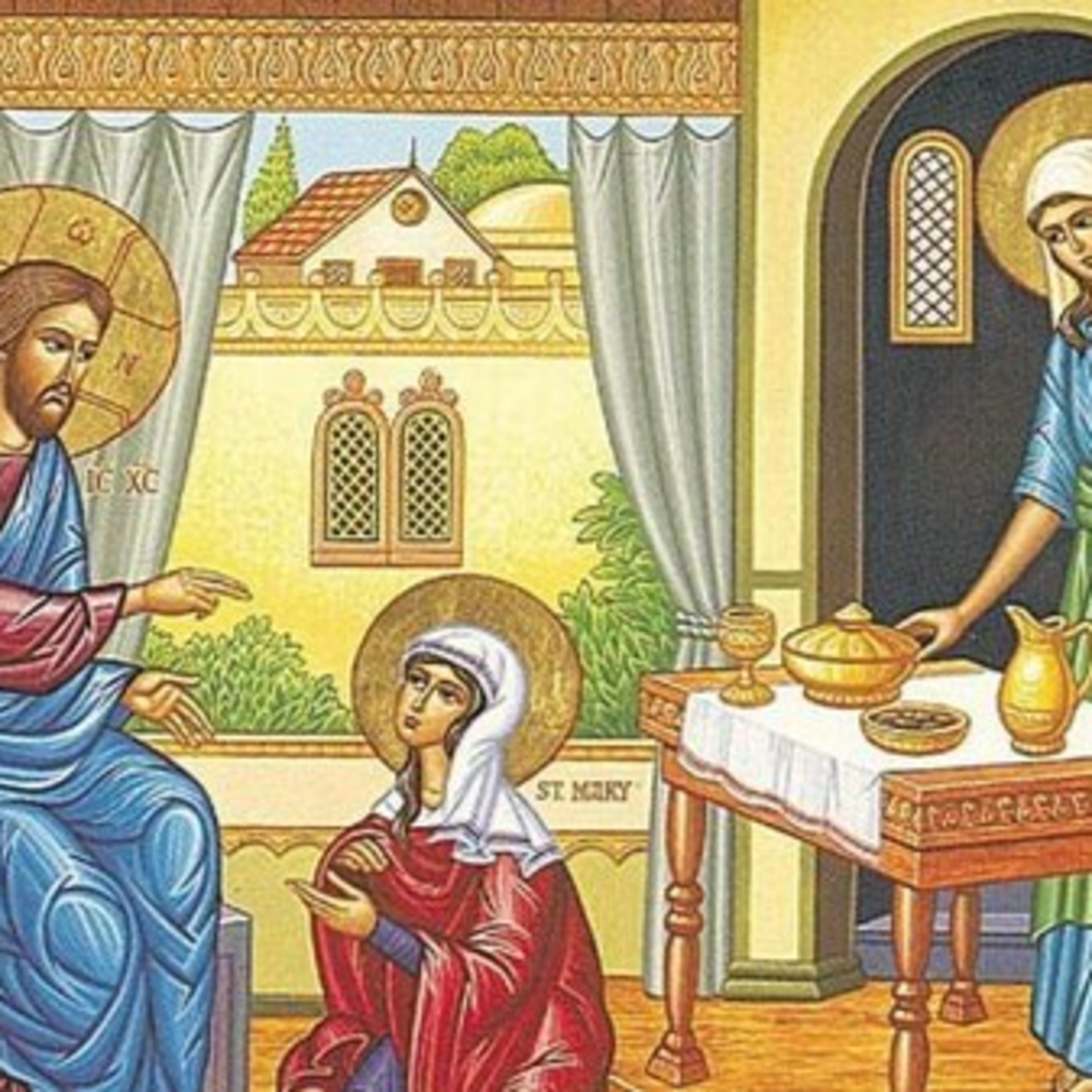 28. Sts Martha, Mary and Lazarus episode artwork