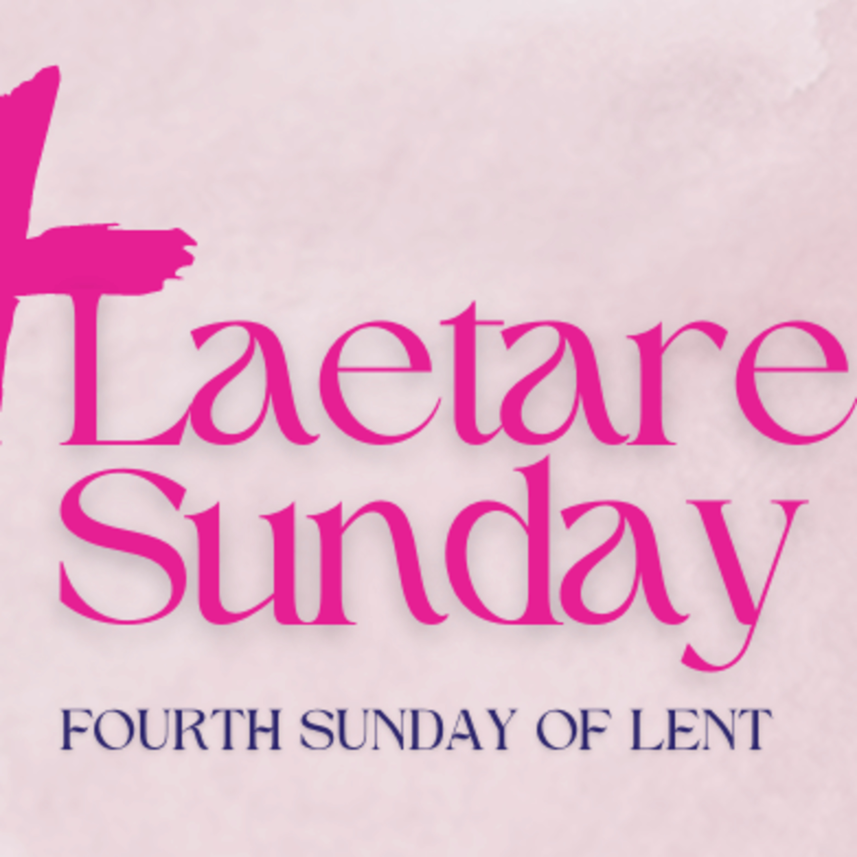 8. A shot in the arm: Laetare Sunday episode artwork