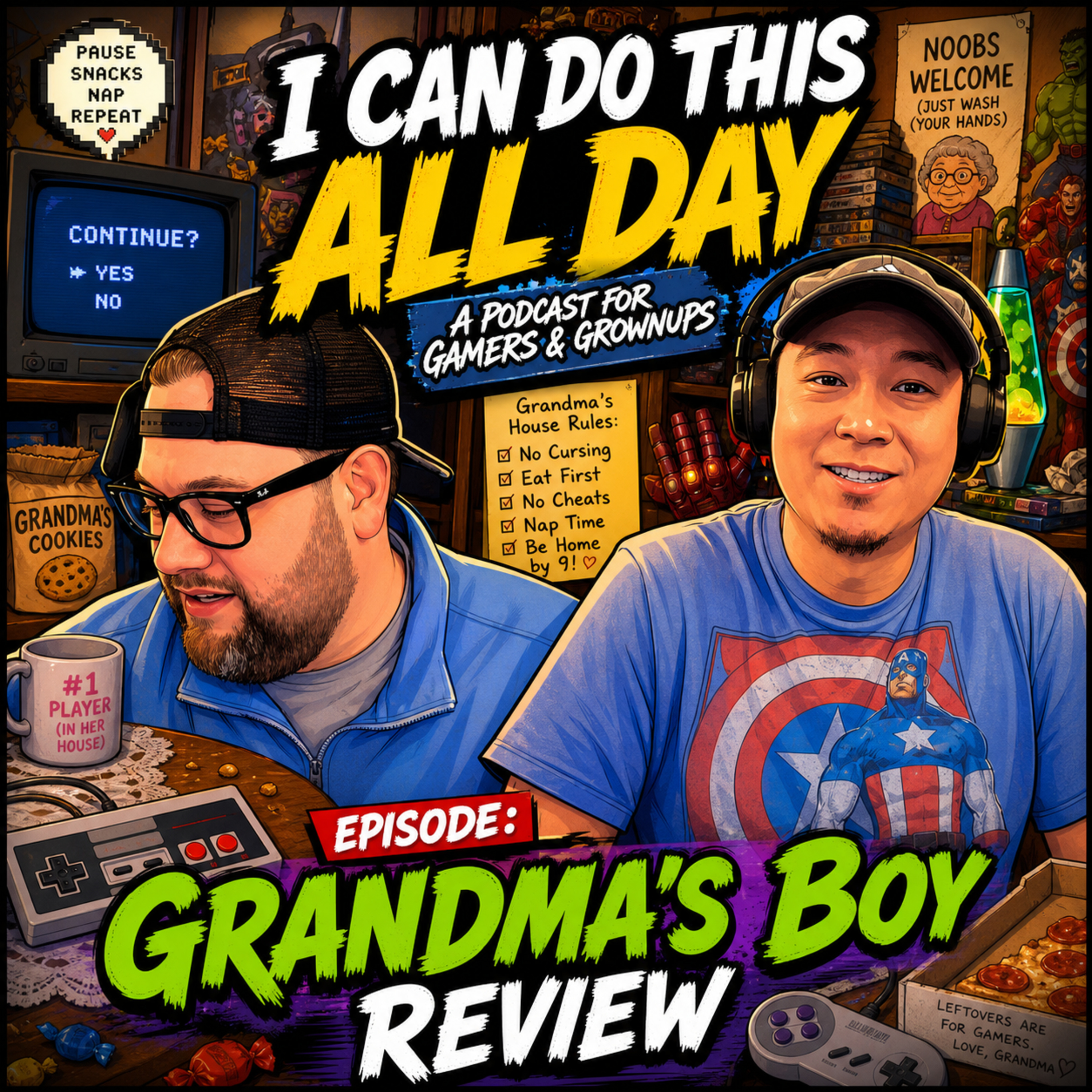 218: Grandma's Boy episode artwork