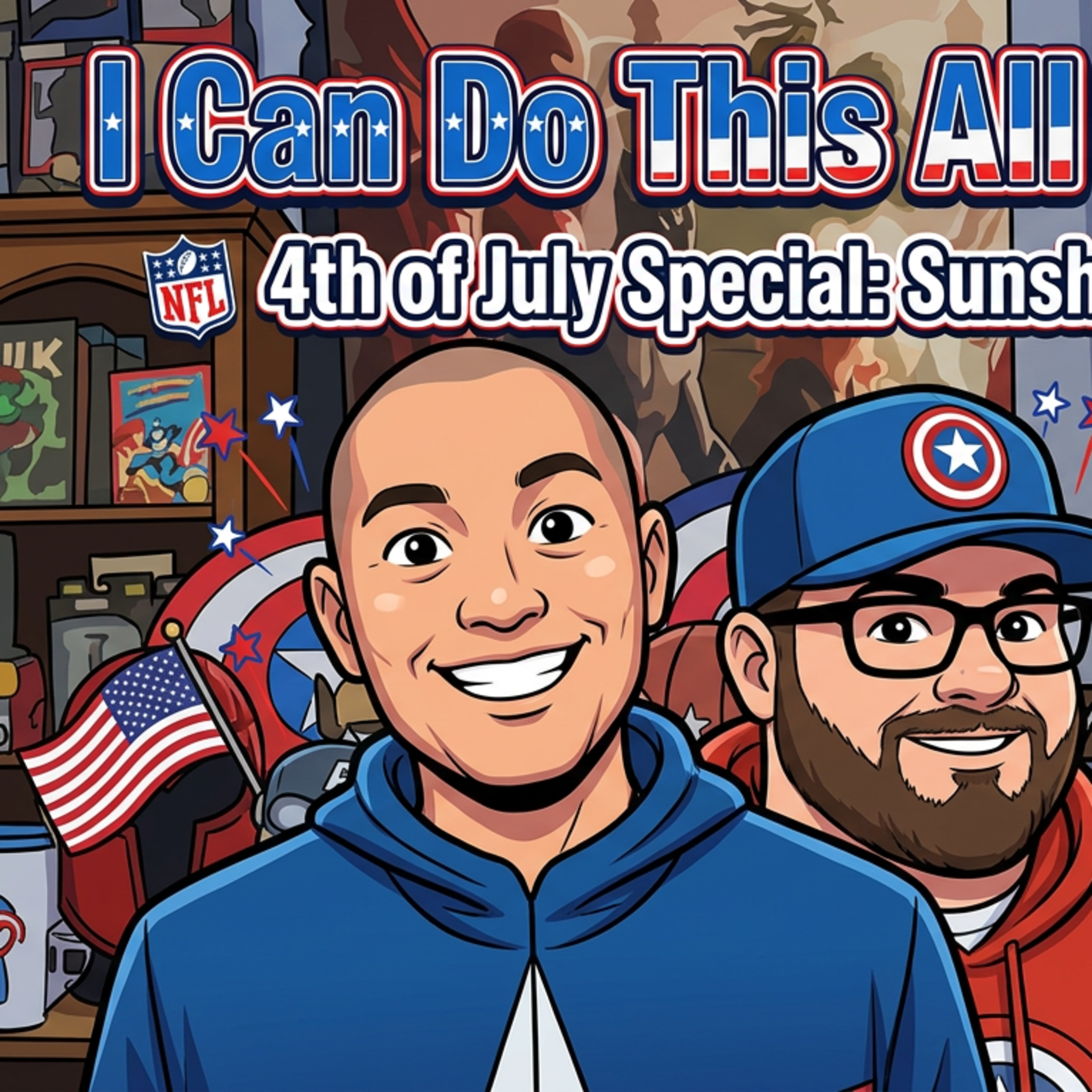 224: Sunshine- 4th Of July Captain America (kinda) Appreciation Movie Review episode artwork