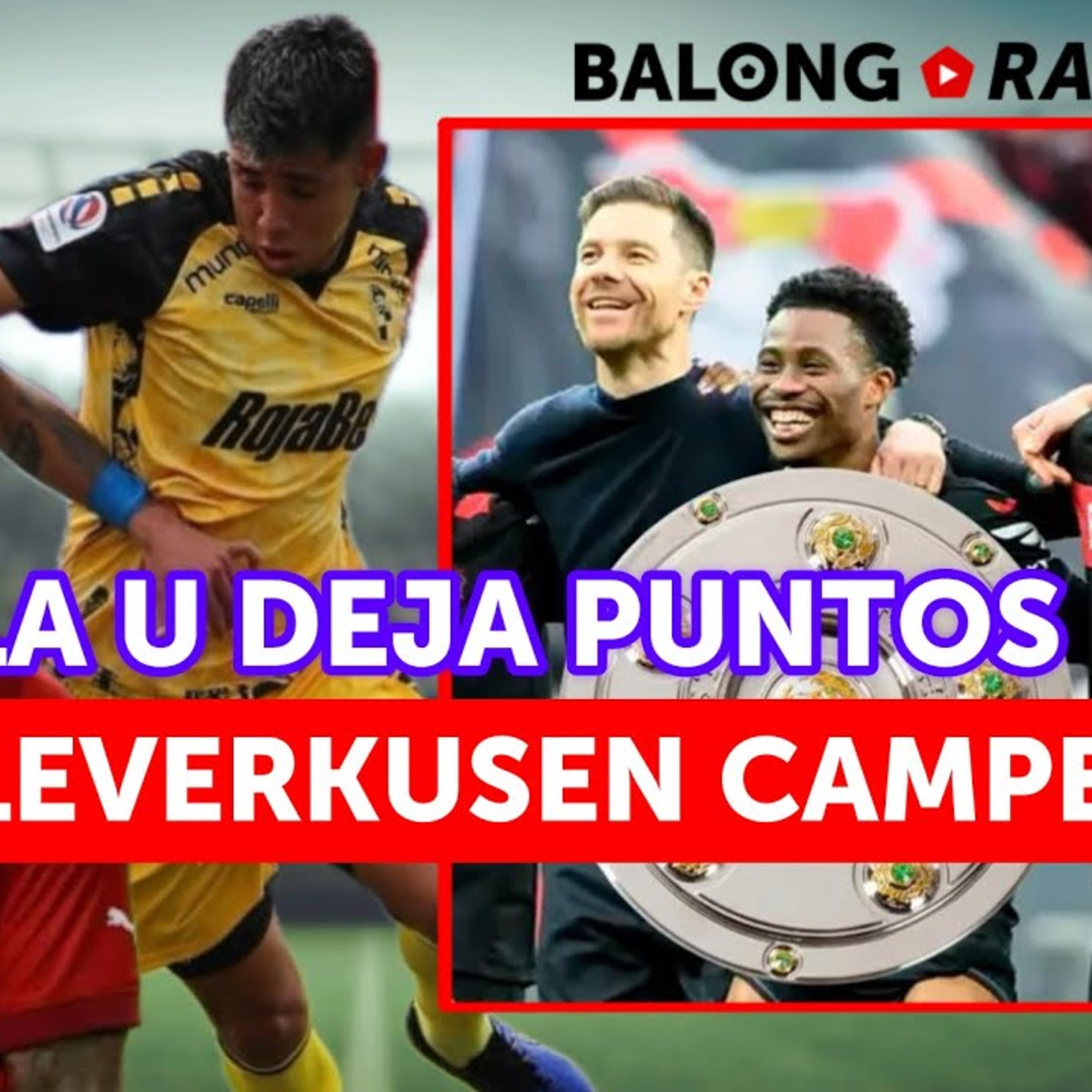 Coquimbo rescató empate ante la U / Triunfazo cruzado / B. Leverkusen campeón episode artwork