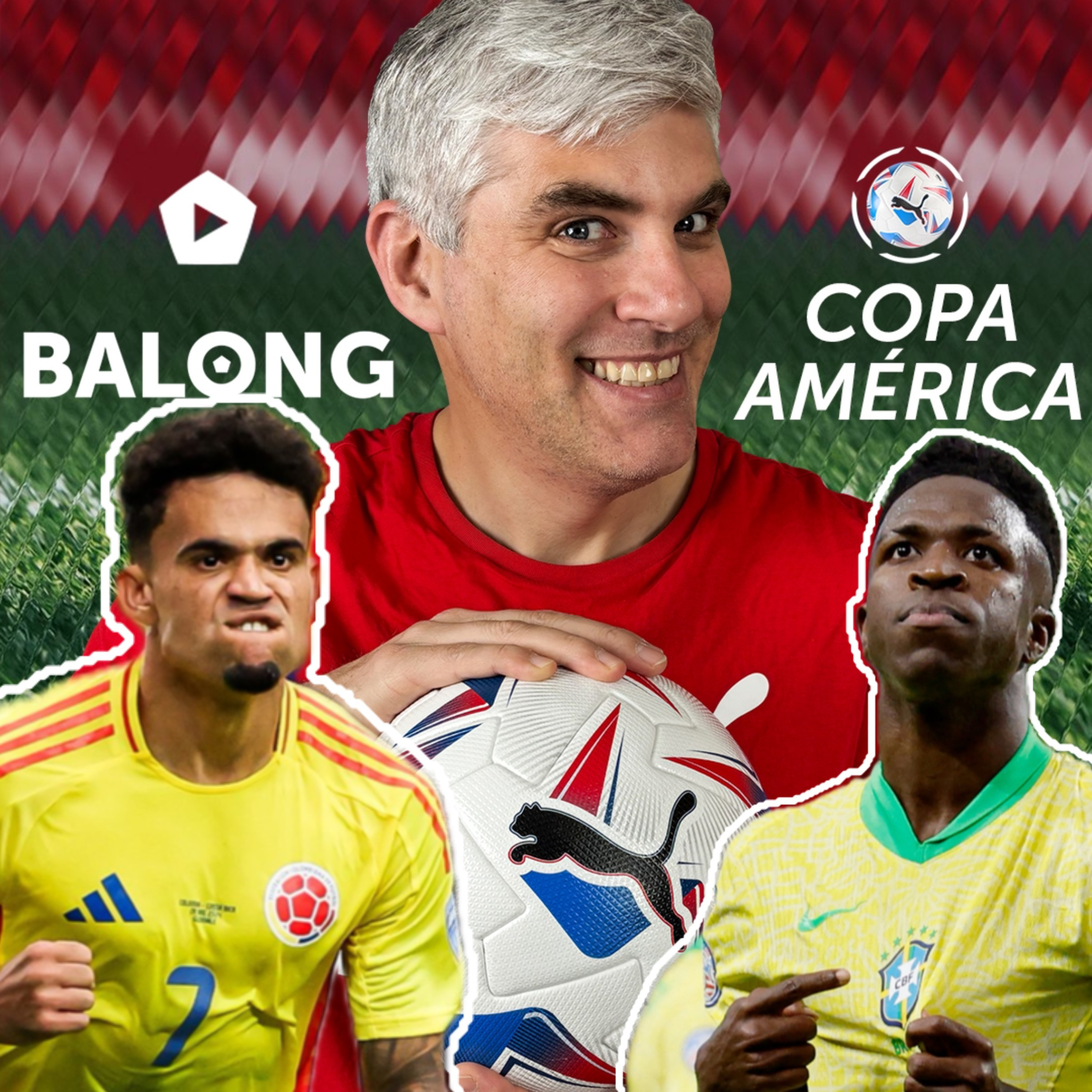 Colombia 3-0 Costa Rica / Paraguay 1-4 Brasil / Previa Chile-Canadá / #BalongCopaAmérica  episode artwork