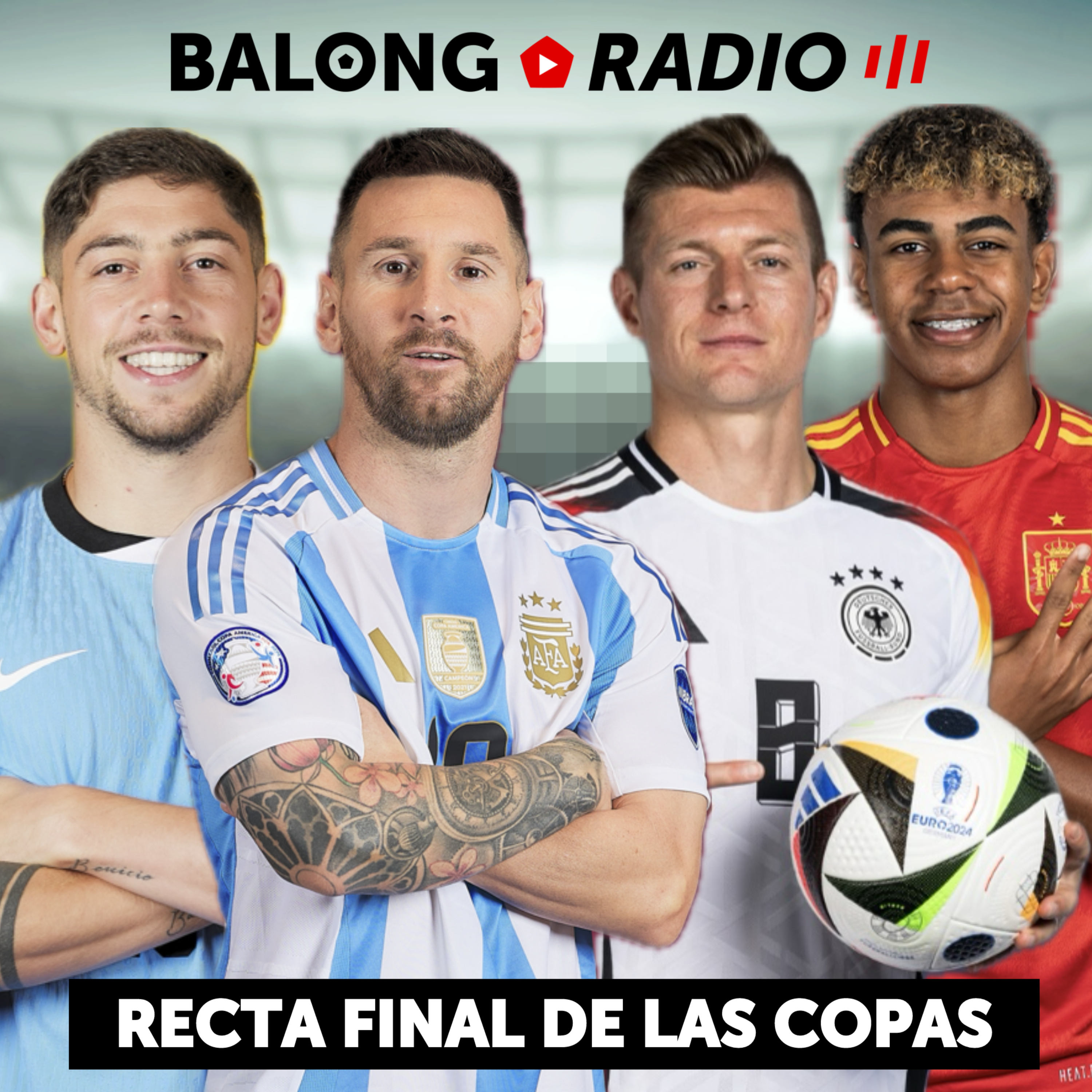 Los ocho mejores: listas las llaves de los cuartos en la Euro y Copa América / #BalongRadio episode artwork