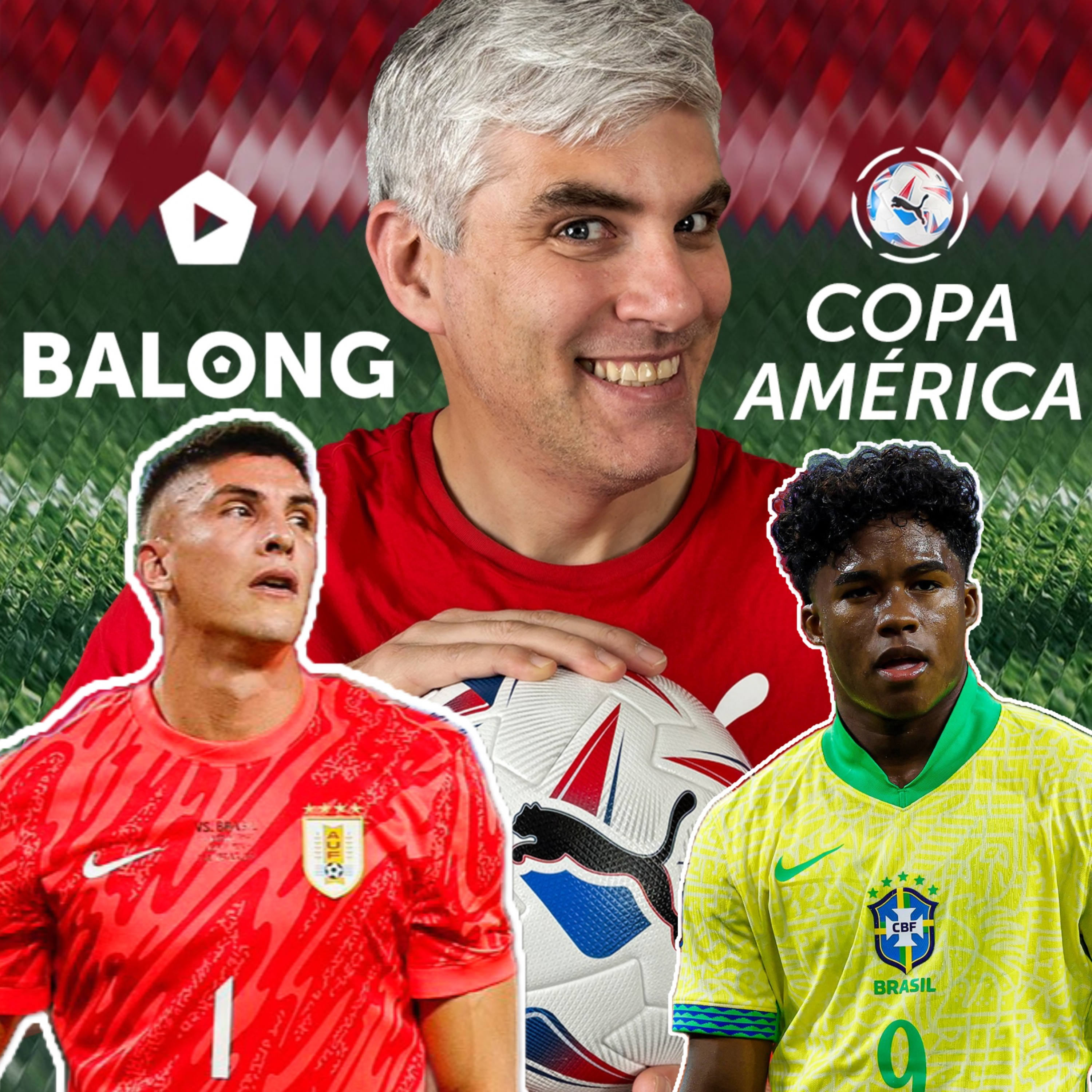 Uruguay 0*-0 Brasil / Colombia 5-0 Panamá / Eurocopa - #BalongCopaAmérica ep.16 EN VIVO episode artwork
