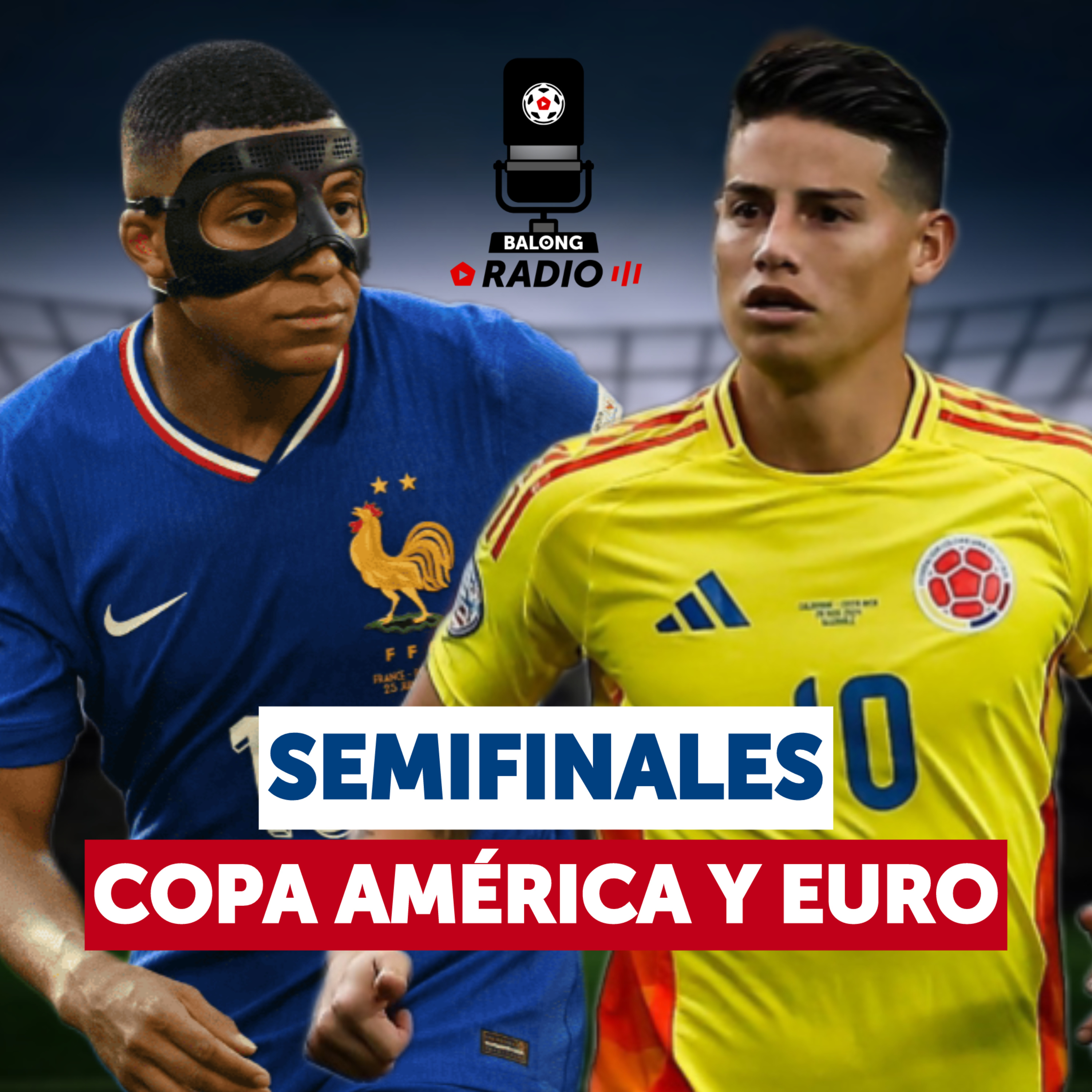 Semifinales de Copa América y Euro / Colo Colo y la U con dudas / #BalongRadio episode artwork