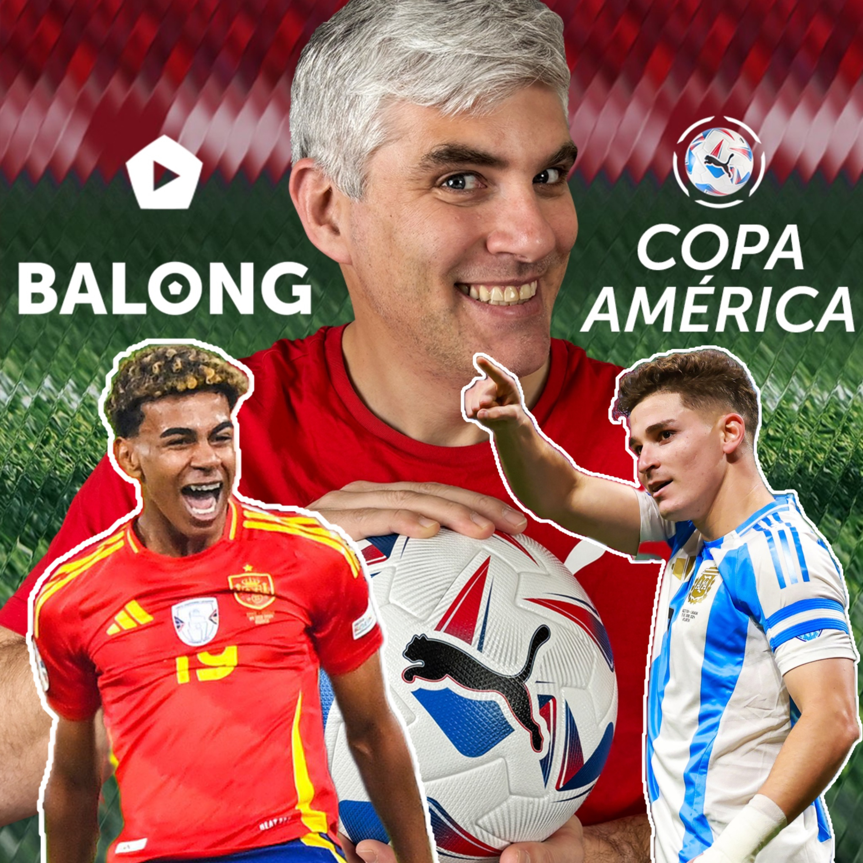 Argentina 2-0 Canadá / España 2-1 Francia / #BalongCopaAmérica episode artwork