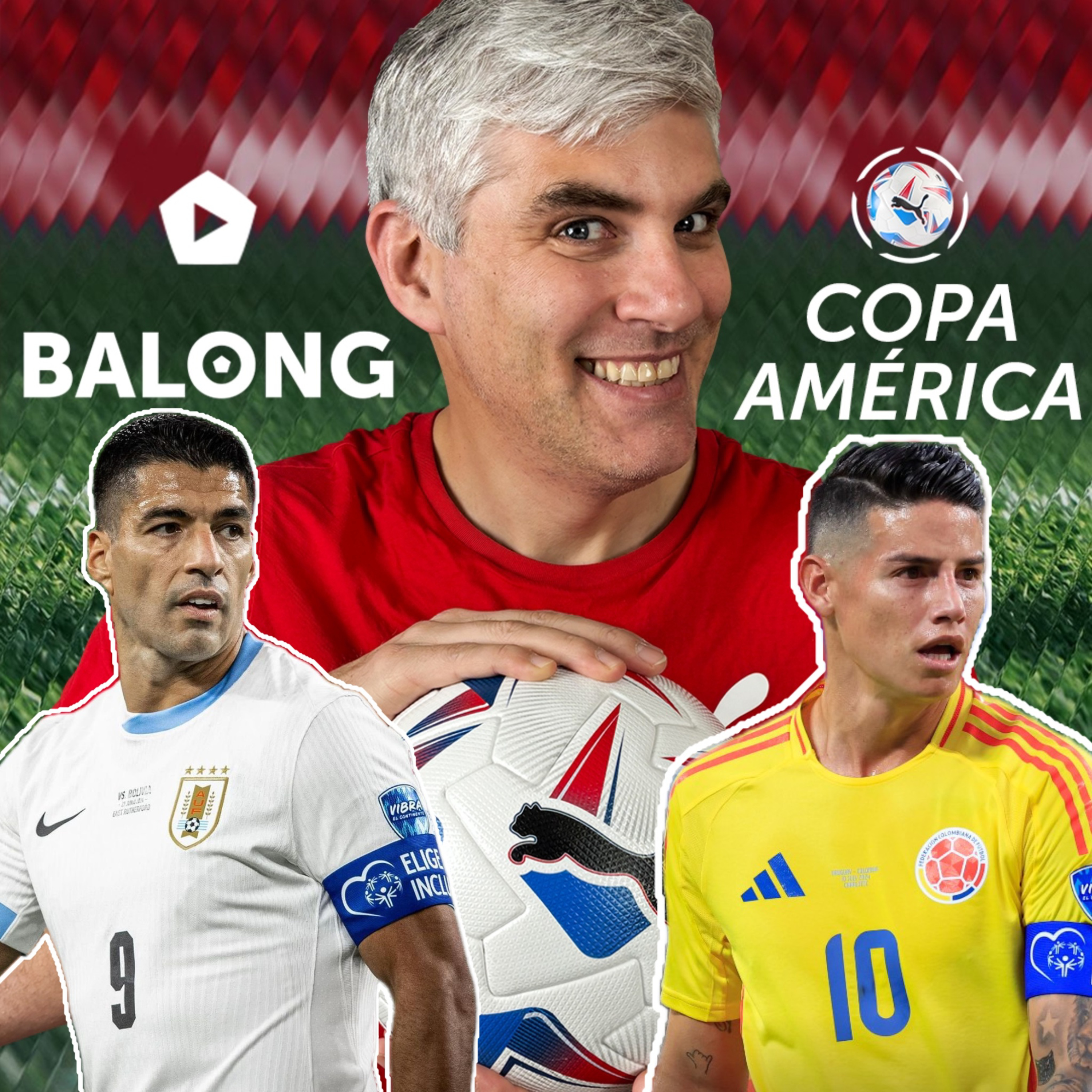 Uruguay 0-1 Colombia / Holanda 1-2 Inglaterra / #BalongCopaAmérica  episode artwork